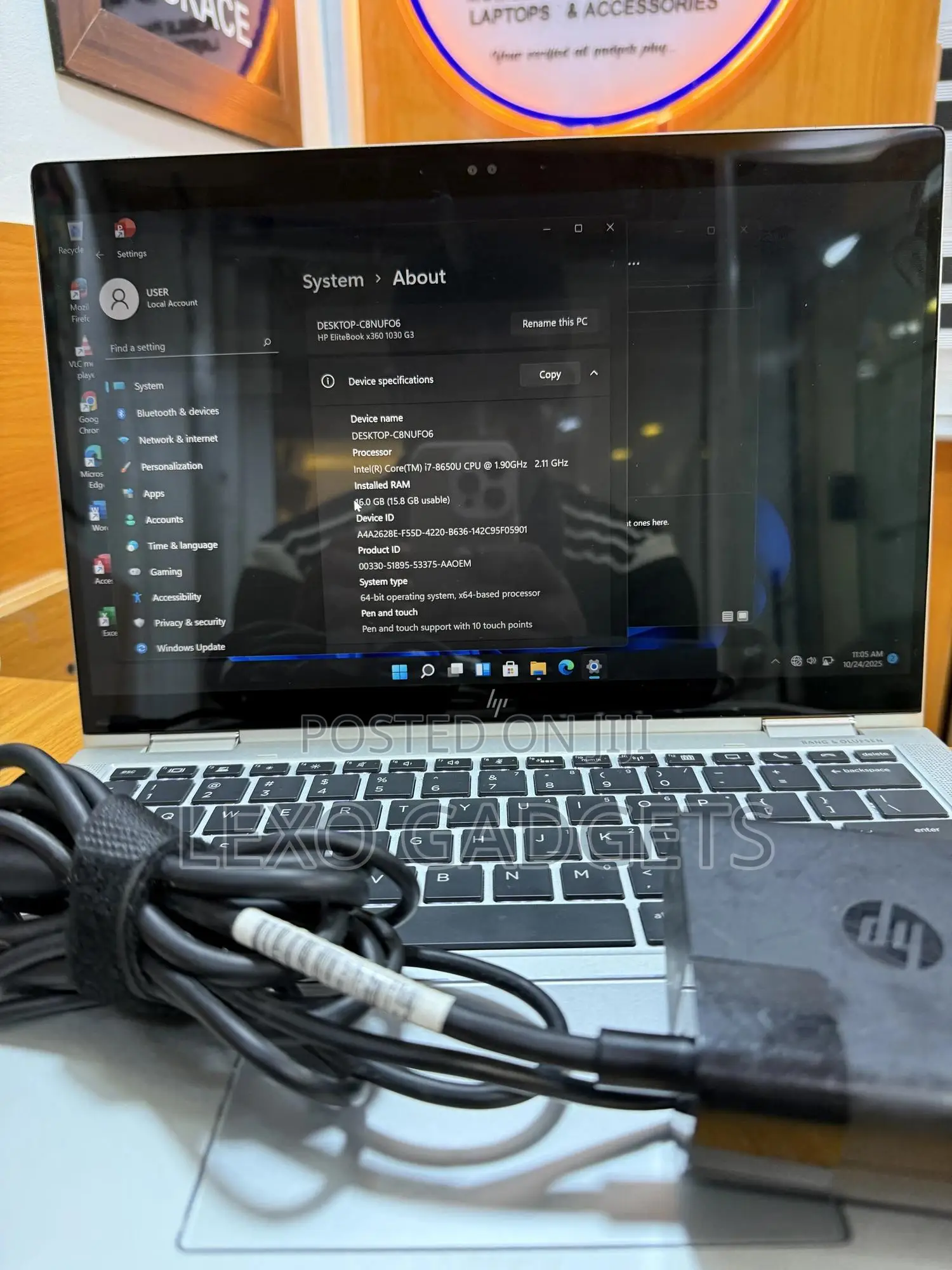 Laptop HP EliteBook X360 1030 G3 16GB Intel Core I7 SSD 1T