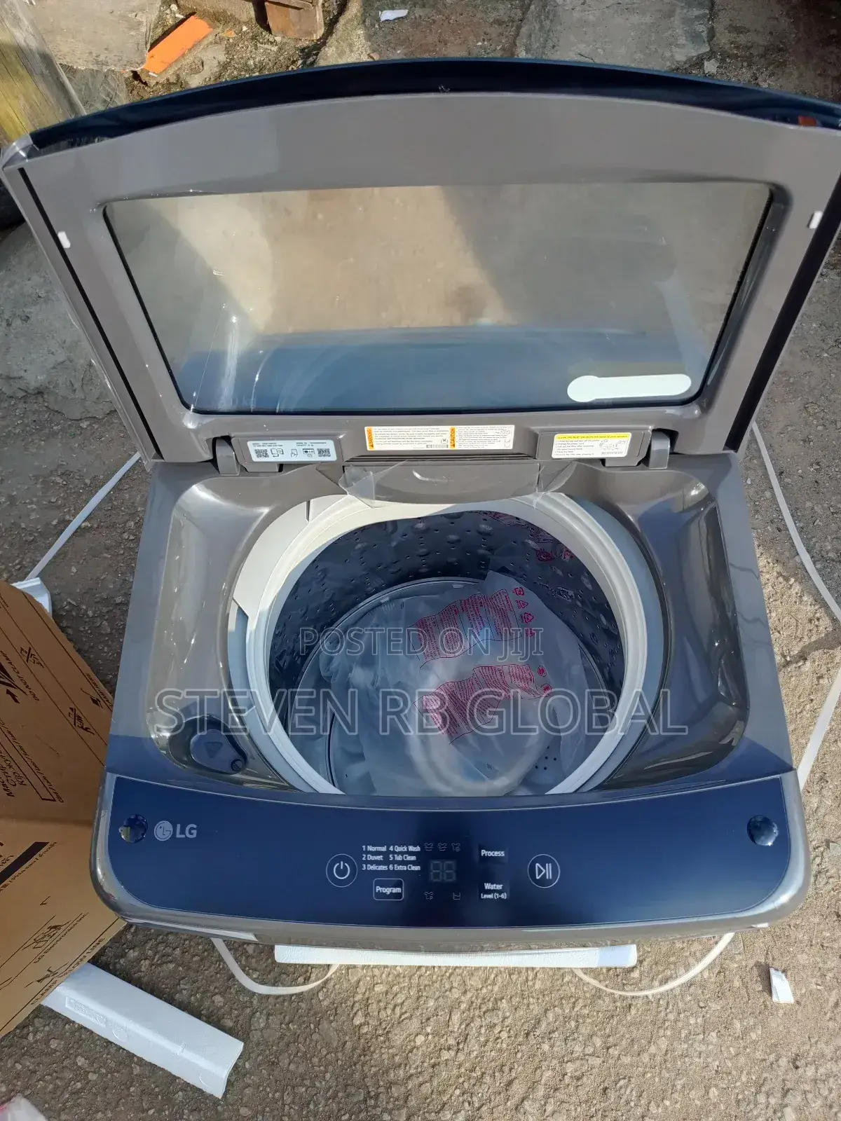 Lg 8kg Smart Inverter Top Load Washing Machine | Wm-85s1tddt2