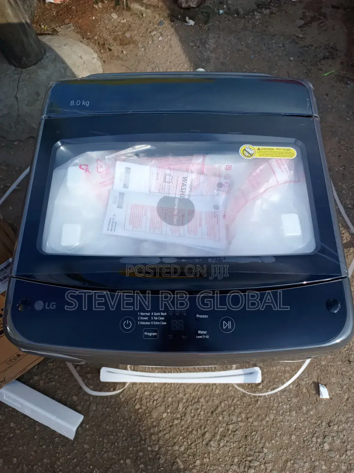 Lg 8kg Smart Inverter Top Load Washing Machine | Wm-85s1tddt2