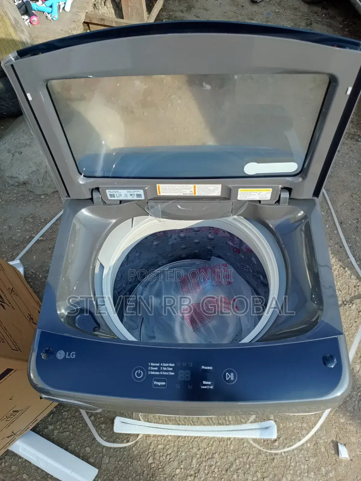 Lg 8kg Smart Inverter Top Load Washing Machine | Wm-85s1tddt2