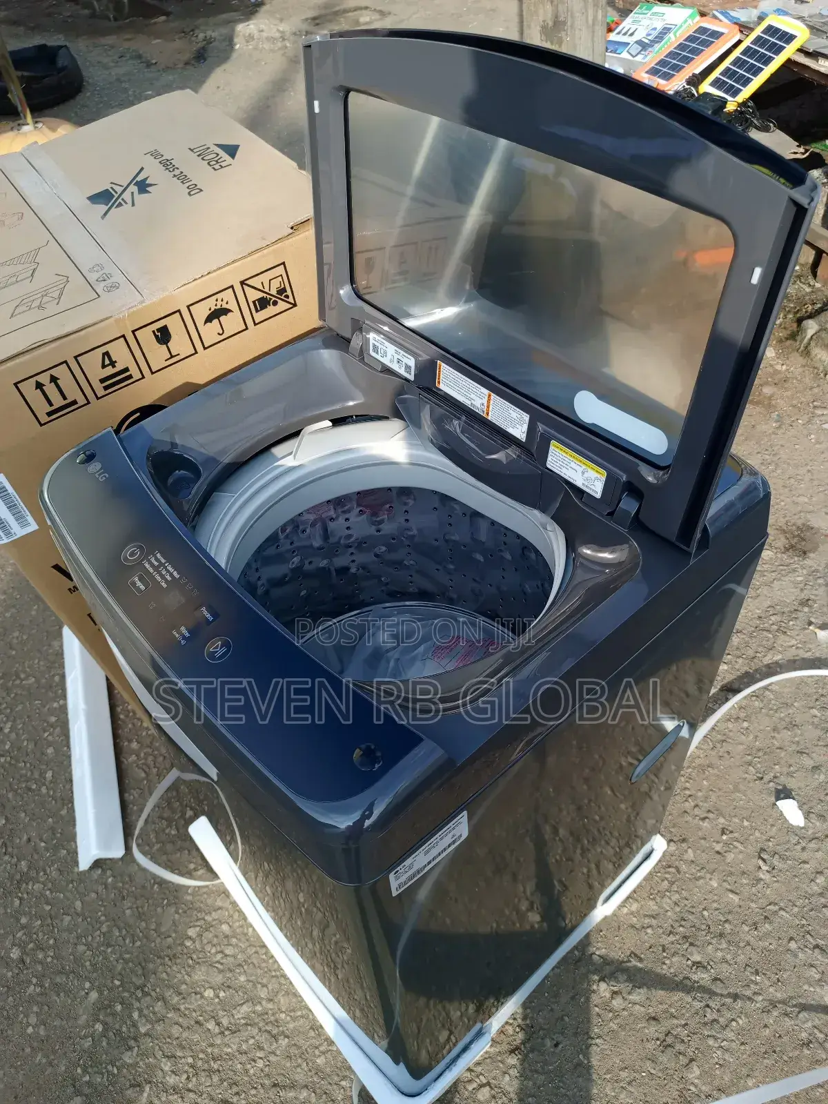 Lg 8kg Smart Inverter Top Load Washing Machine | Wm-85s1tddt2