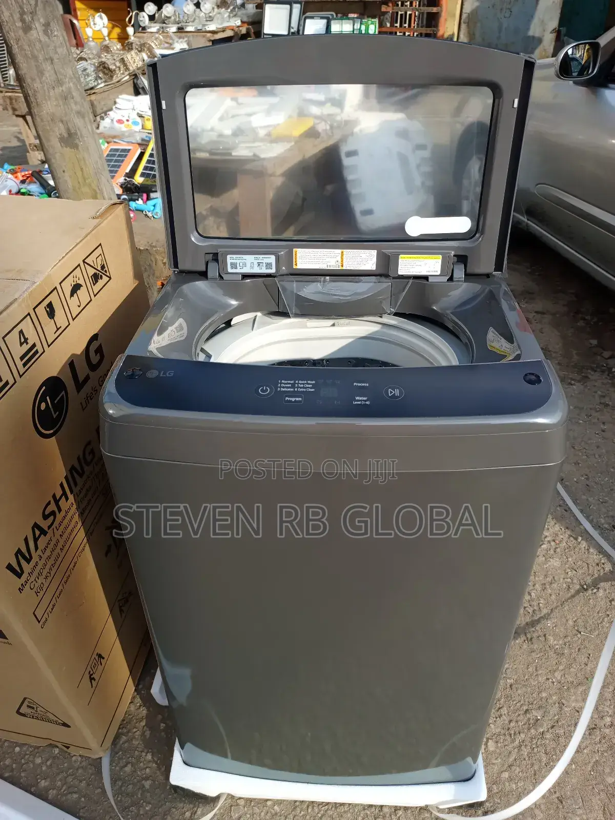 Lg 8kg Smart Inverter Top Load Washing Machine | Wm-85s1tddt2