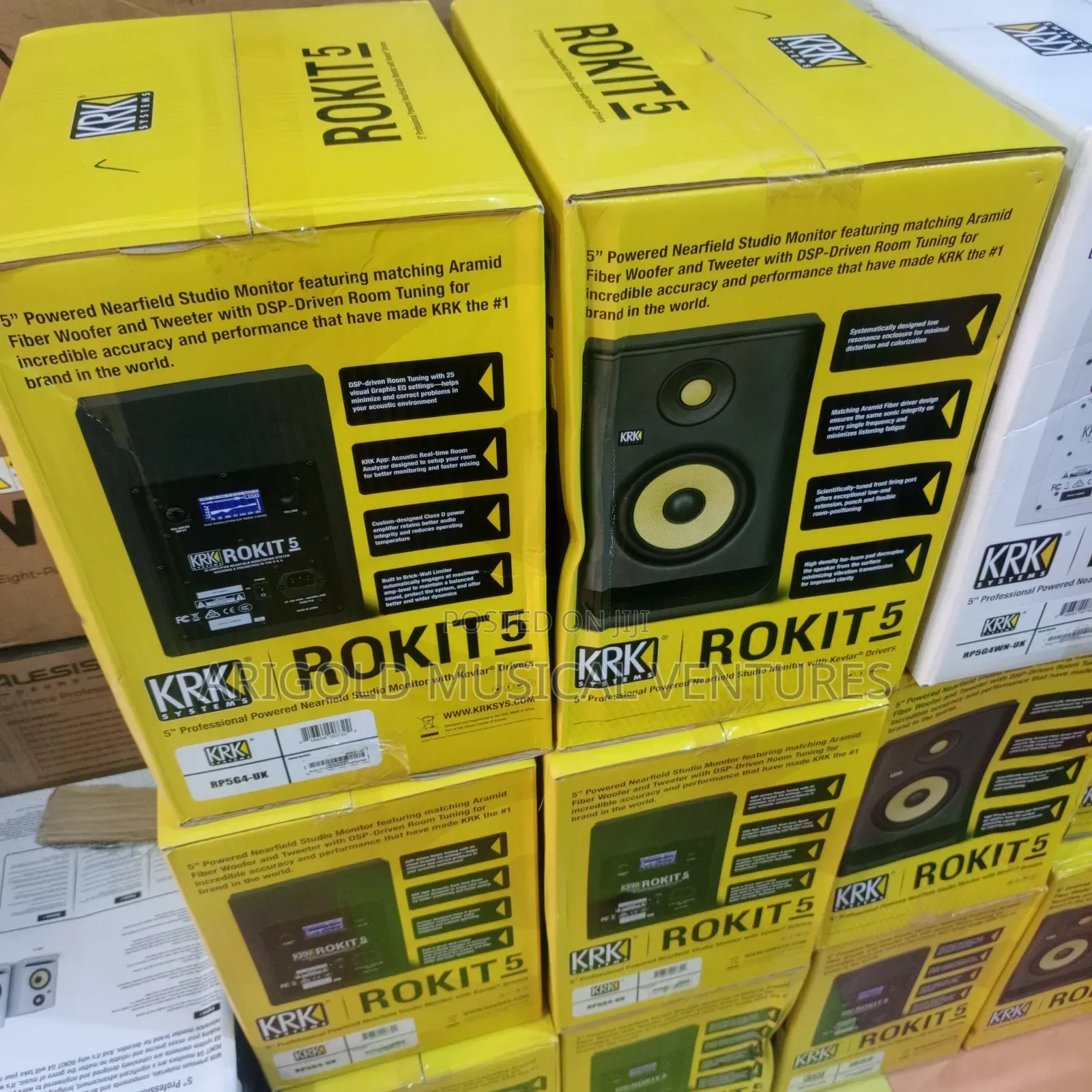 Professional Studio Monitor Rokit 5 4g Black Big Name