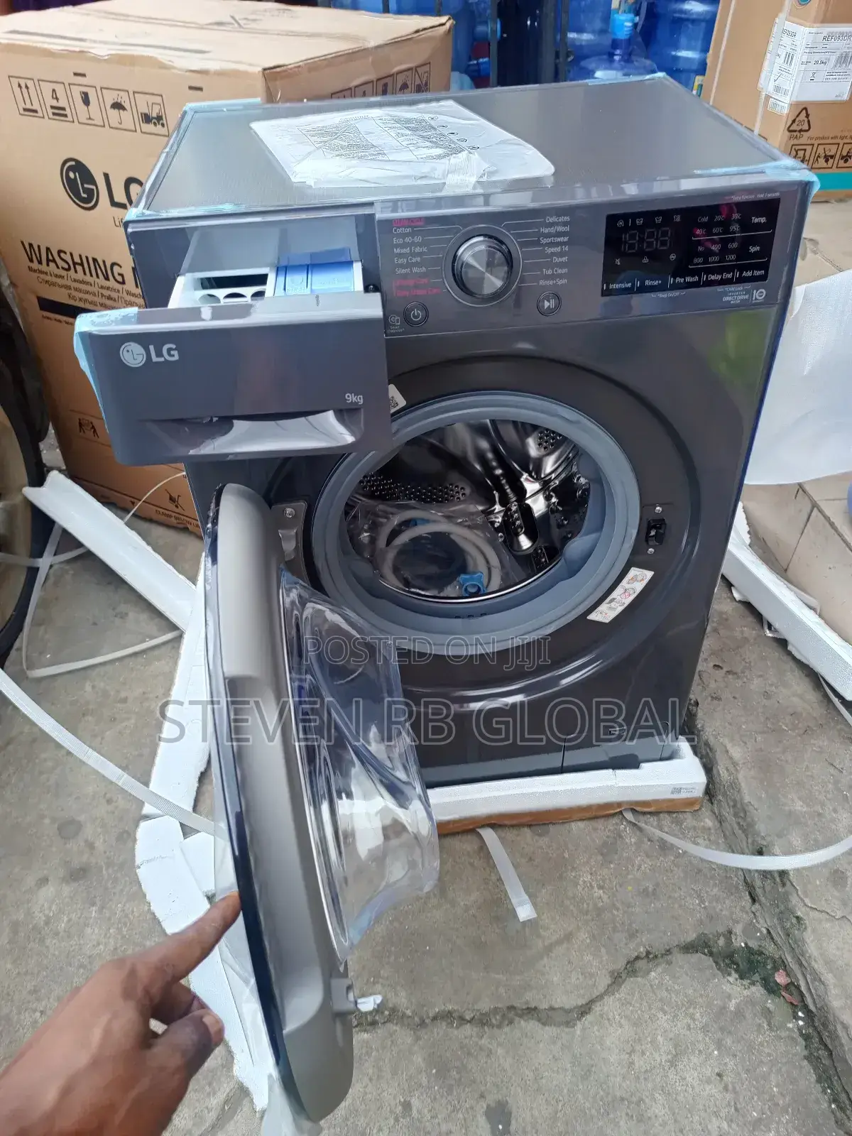 Lg 9kg Vivace Front Load Washing Machine | Wm 2v3fyp6je