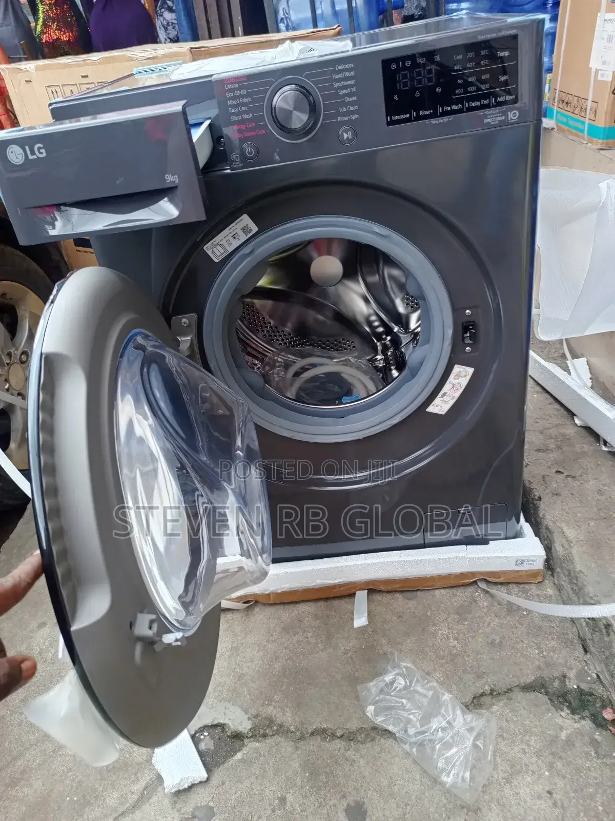 Lg 9kg Vivace Front Load Washing Machine | Wm 2v3fyp6je