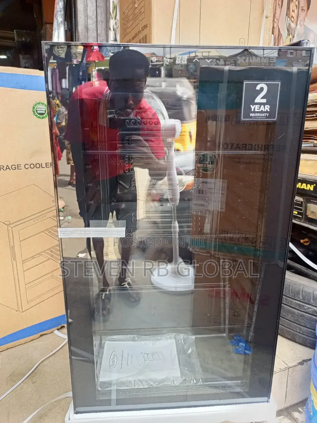 Kenstar 90l Beverage Cooler | KSR-90gd (Glass Door)