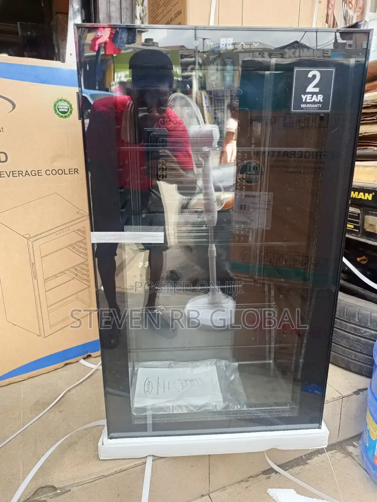 Kenstar 90l Beverage Cooler | KSR-90gd (Glass Door)