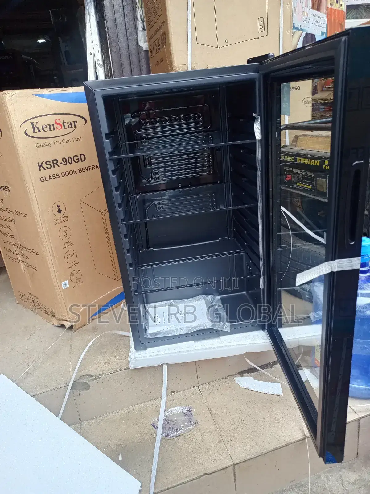 Kenstar 90l Beverage Cooler | KSR-90gd (Glass Door)