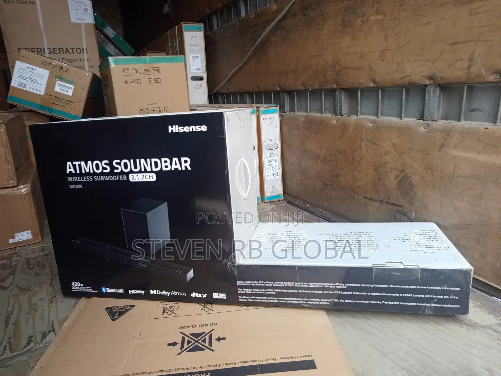 Hisense 420w Dolby Atmos Sound Bar | 3.2ch (Aud 3120g-U)