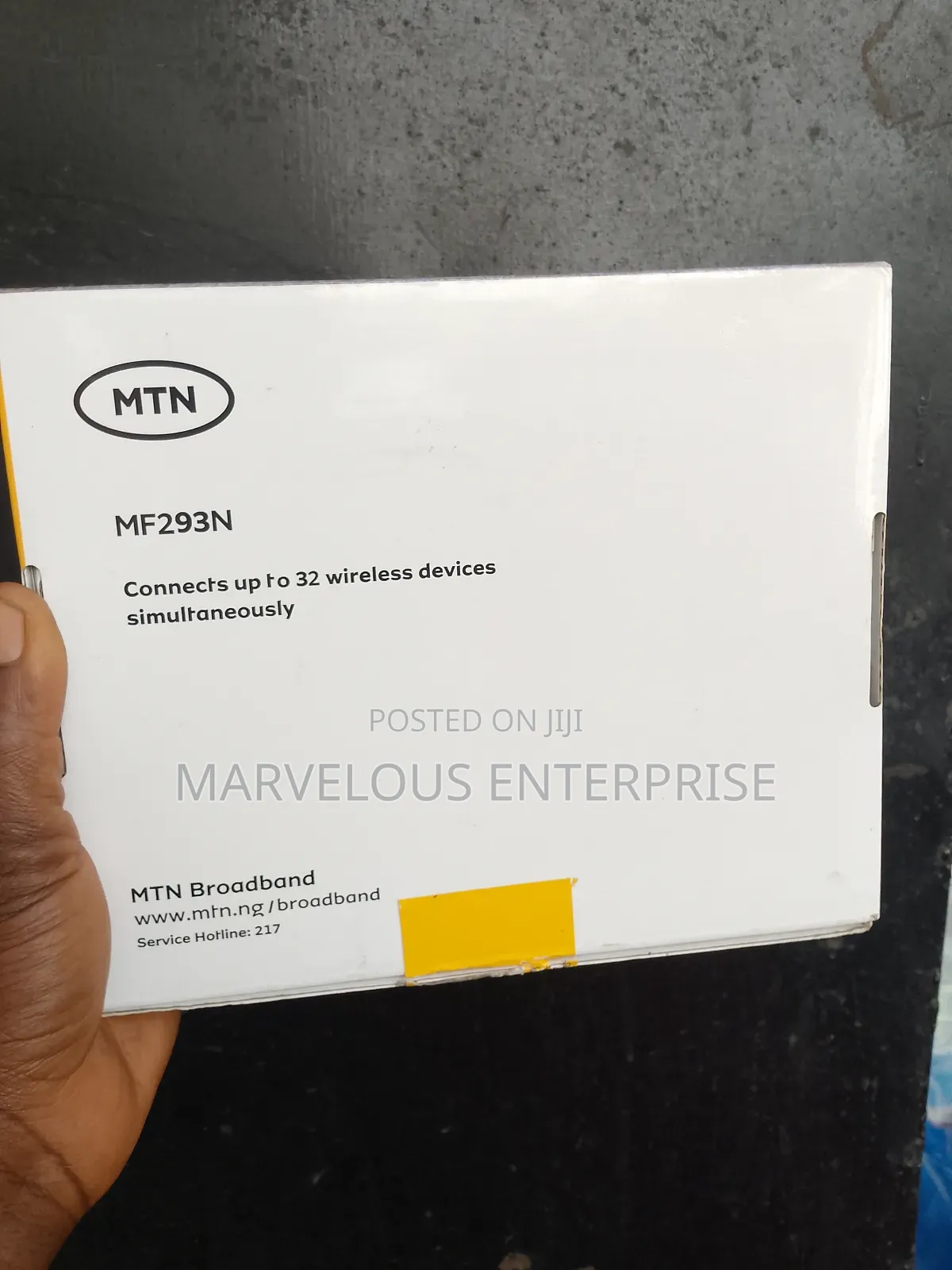 MTN Broad Band Router Cat4 Network