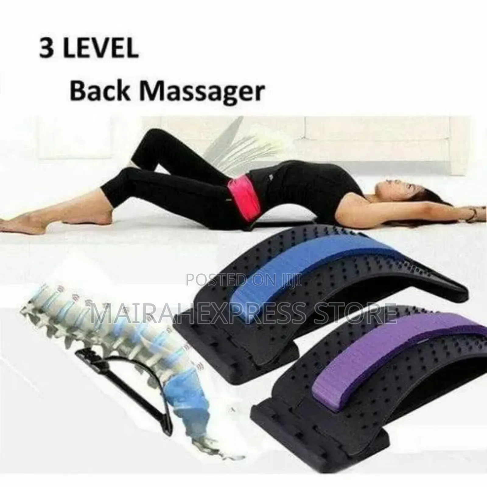 Back Massager Waist Relax Mate Stretcher (H4m3c)