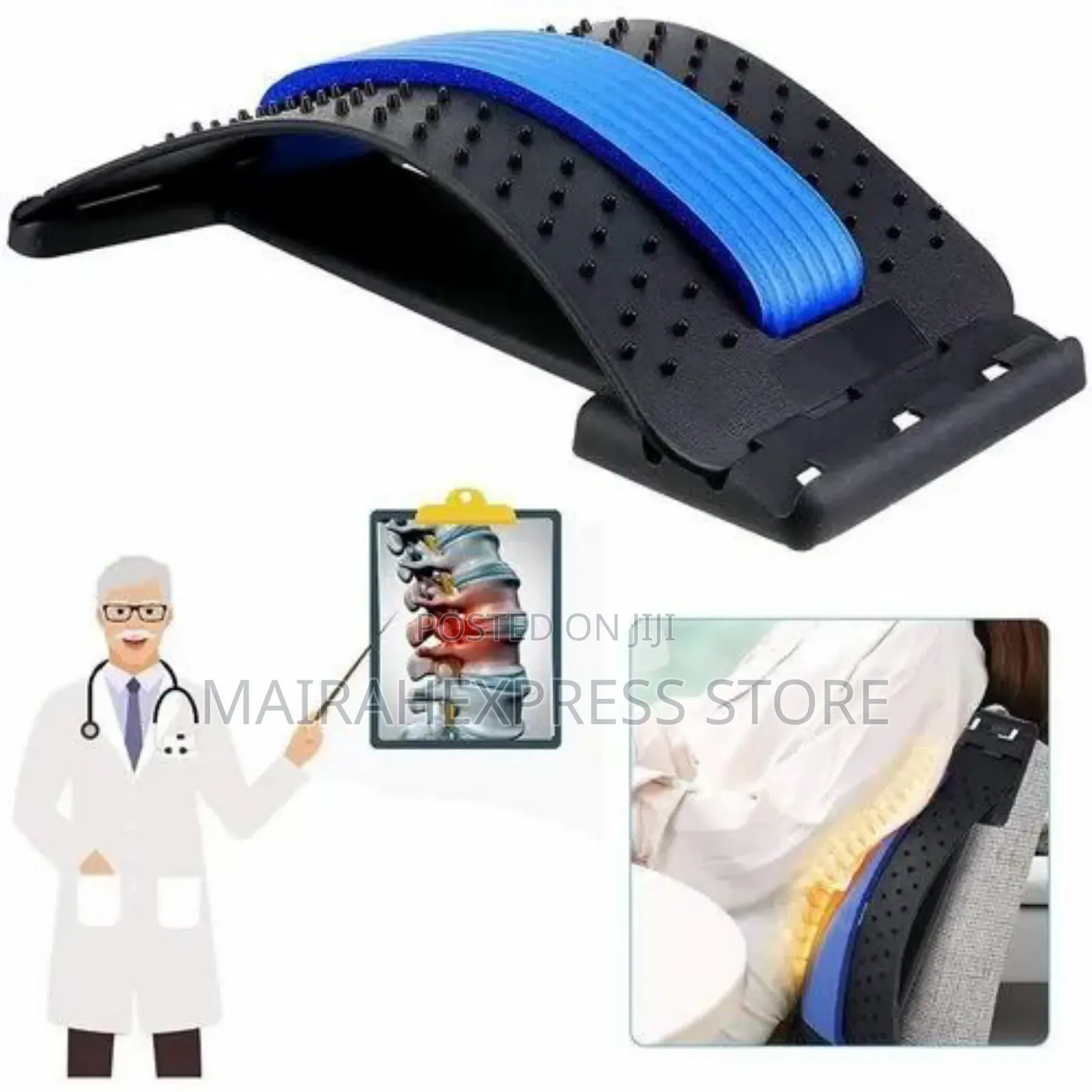 Back Massager Waist Relax Mate Stretcher (H4m3c)