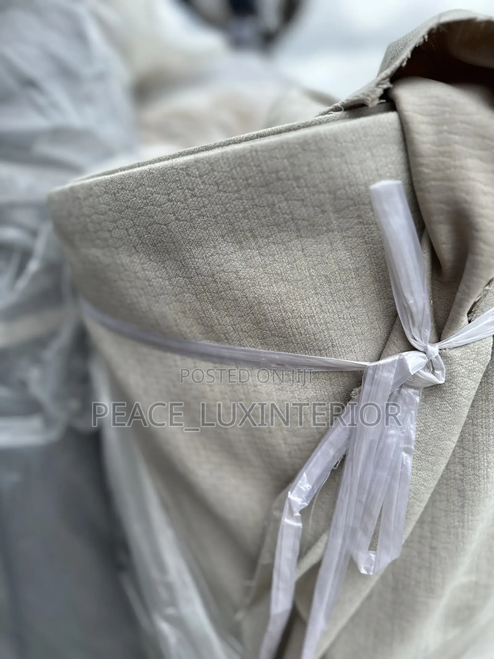 Be-Spoke Beige Italian Curtain