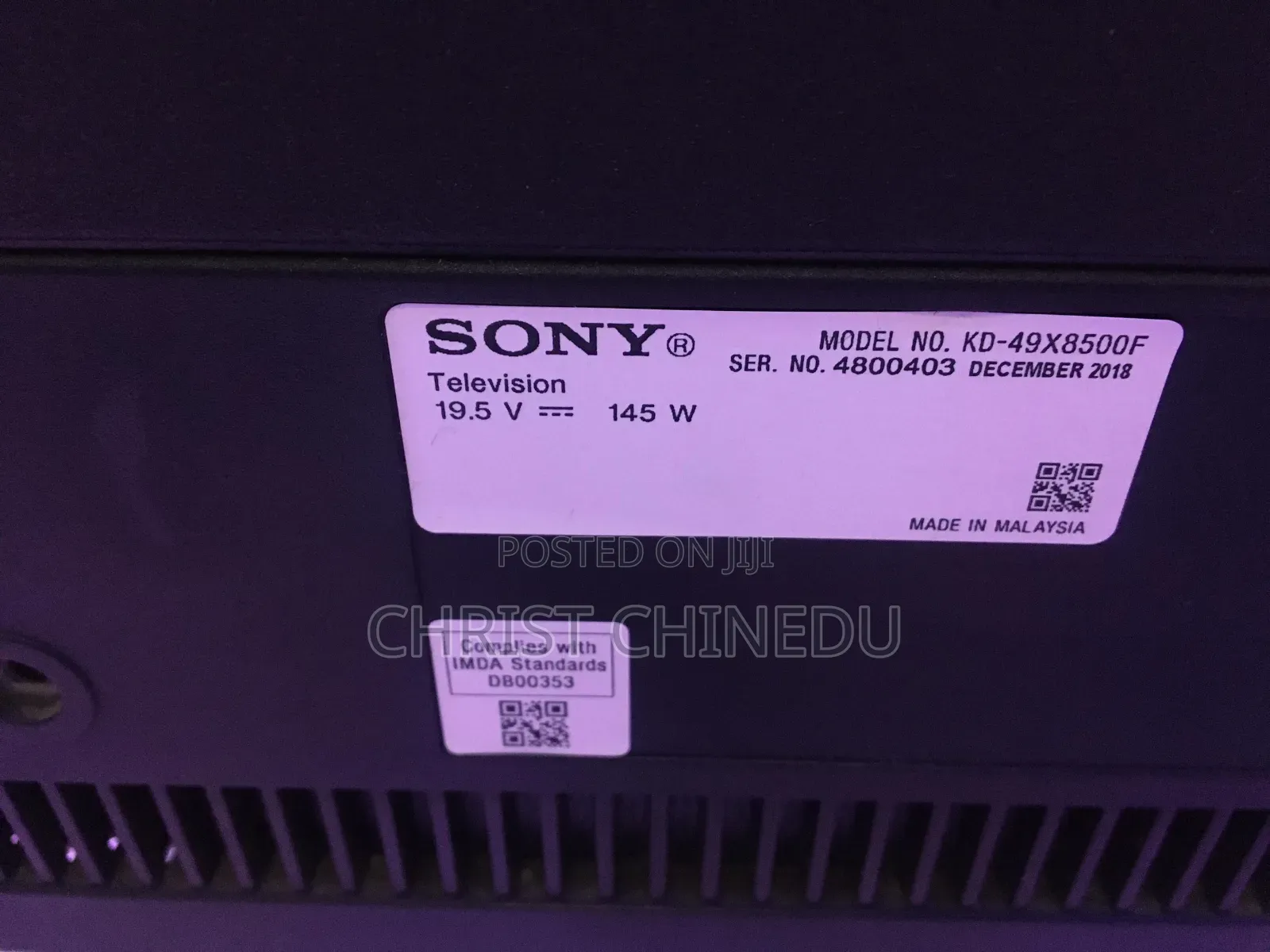 49inches Sony Android Tv HDR