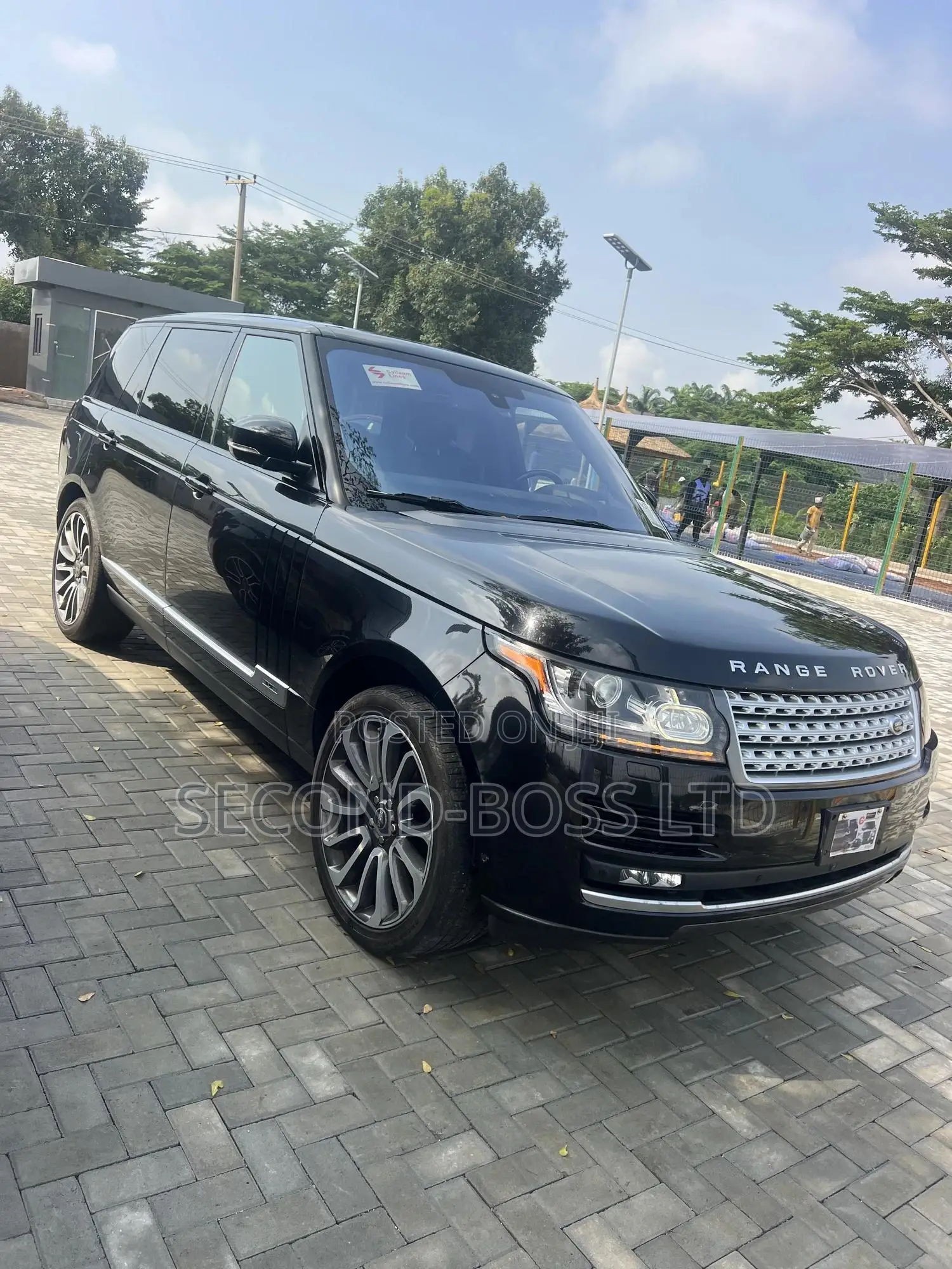 Land Rover Range Rover Vogue 2016 Black