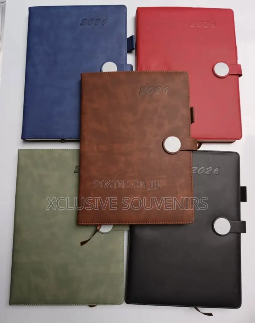 High Quality A5 Leather Notebook Pu Leather Waterproof Business Diary