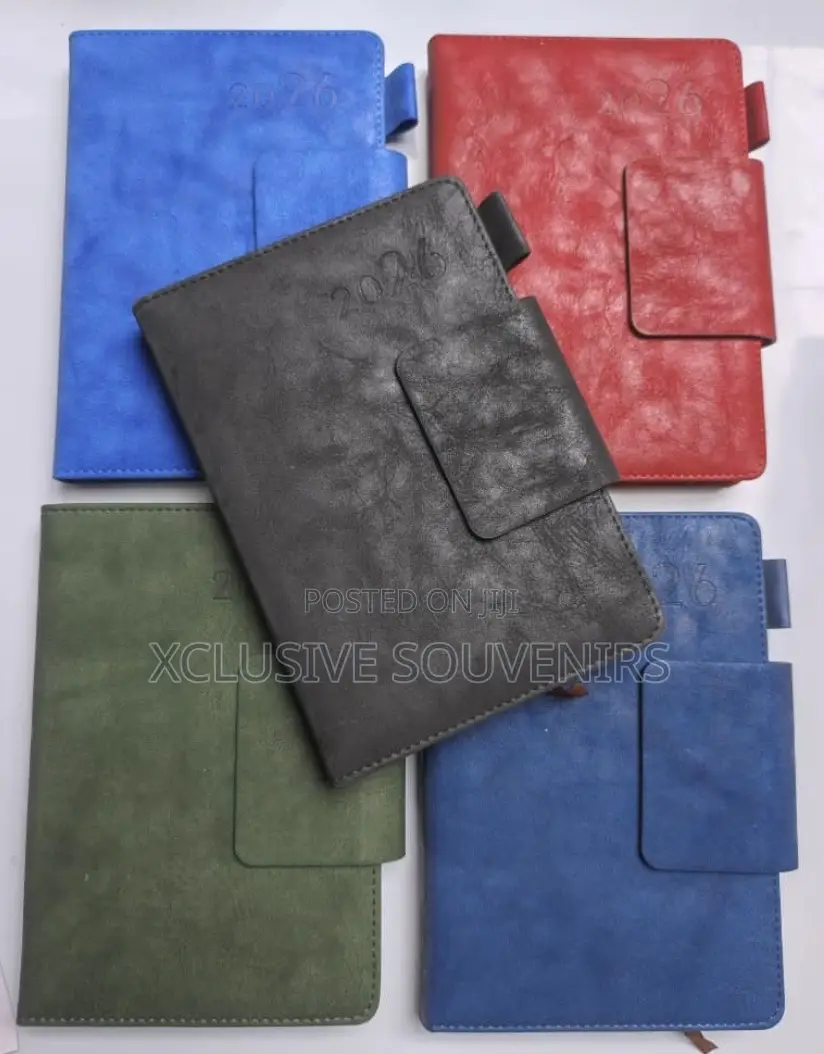 High Quality A5 Leather Notebook Pu Leather Waterproof Business Diary