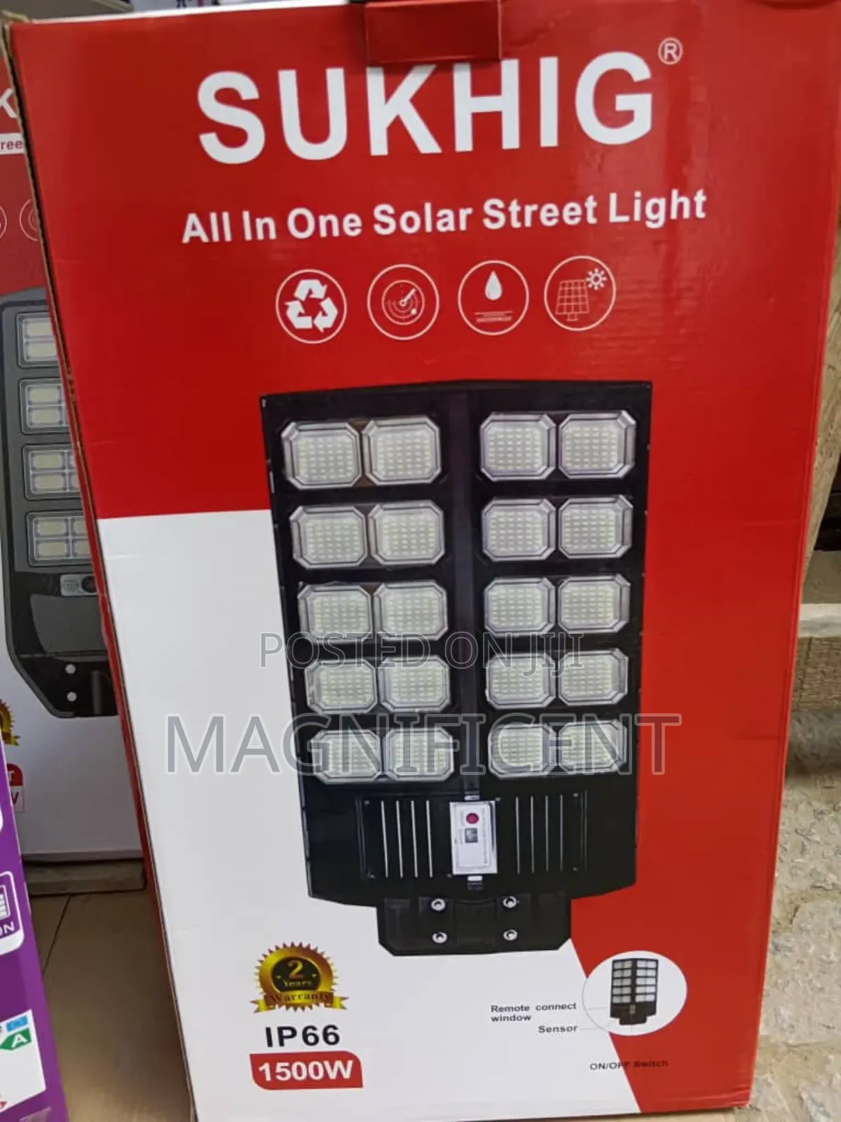 Original Brand New All in One 1500w Sukhig Solar Light