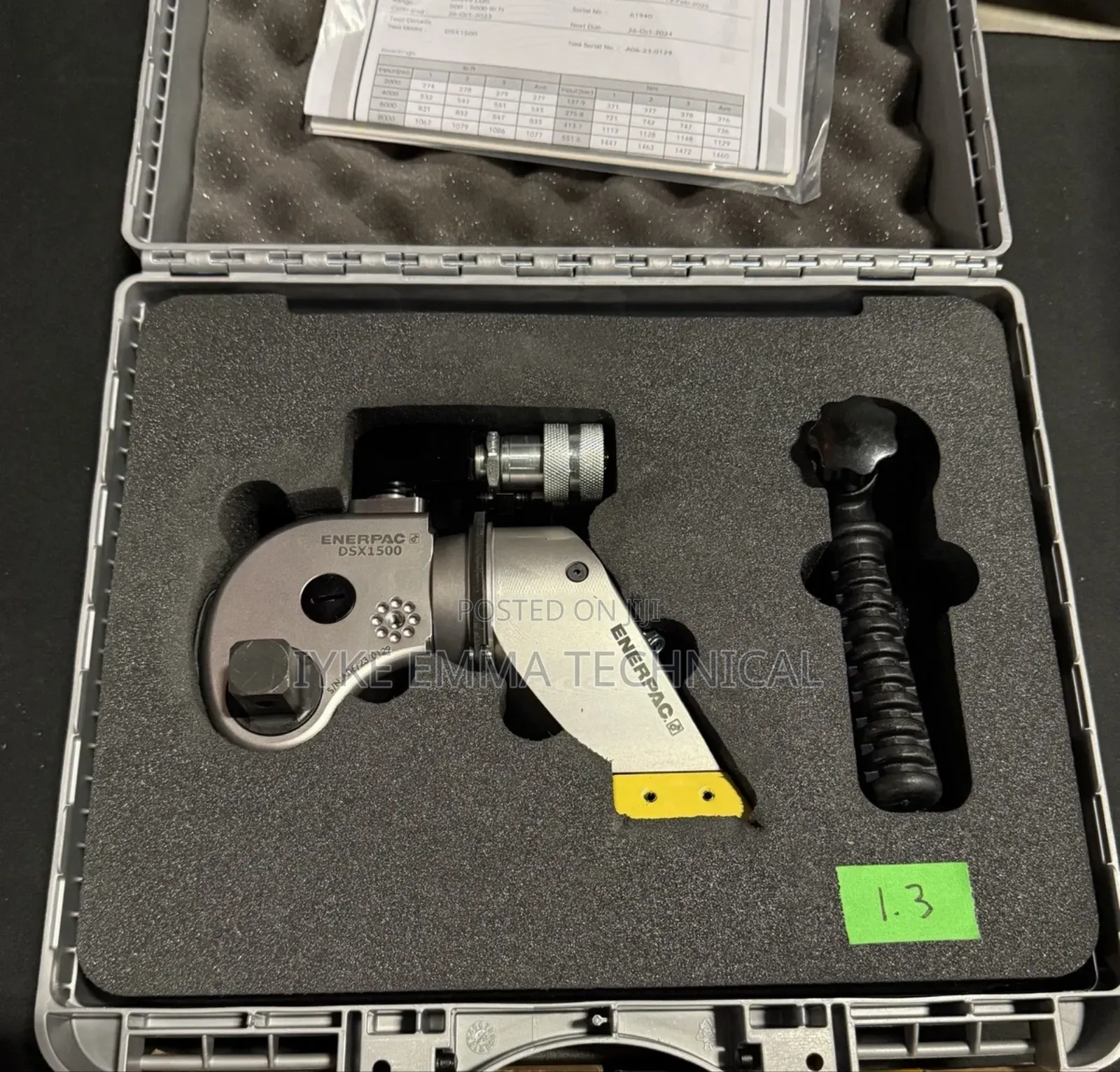 3/4" DSX 1500 Hydraulic Torque Wrench