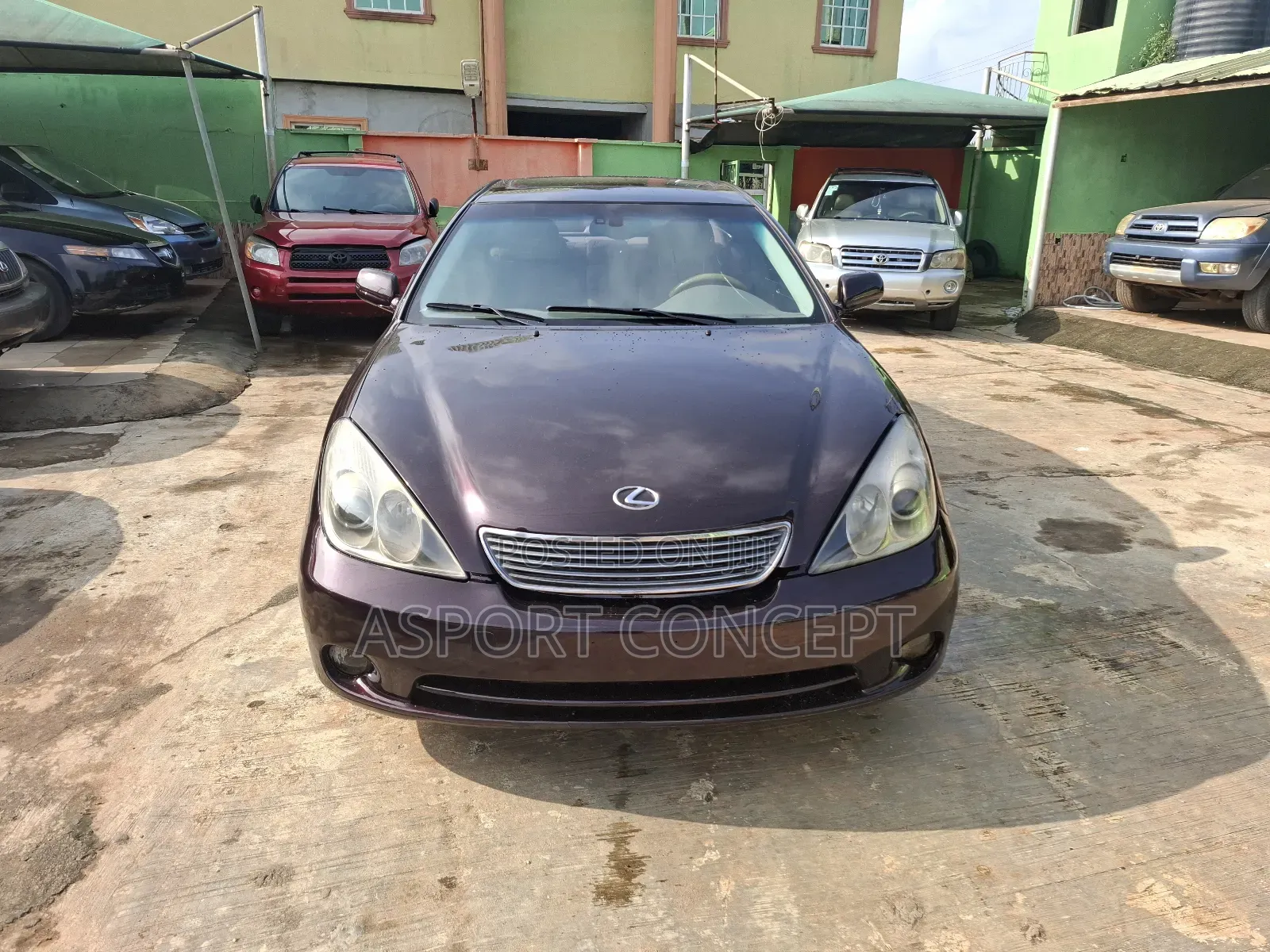Lexus ES 330 2005 Burgundy