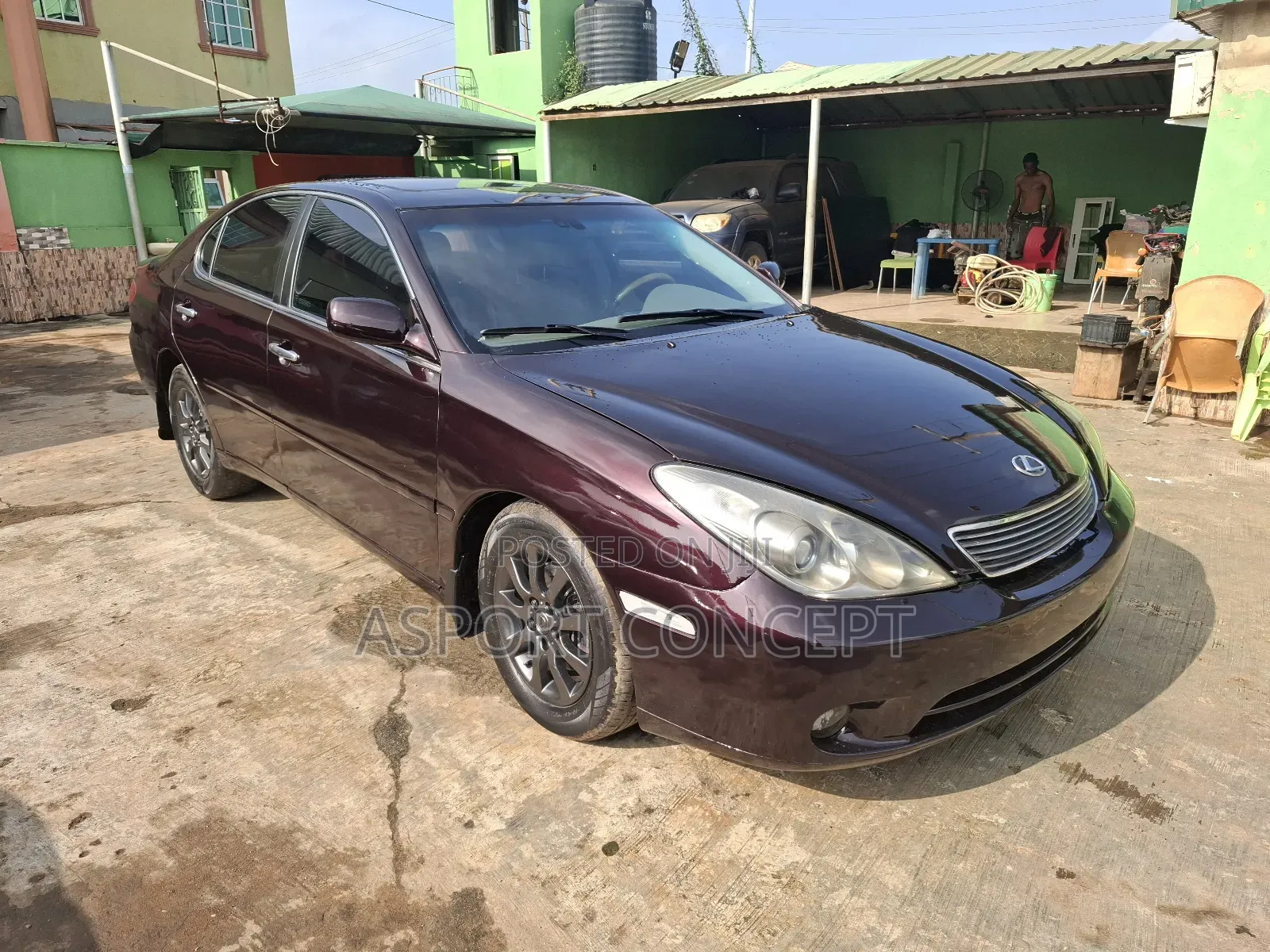 Lexus ES 330 2005 Burgundy