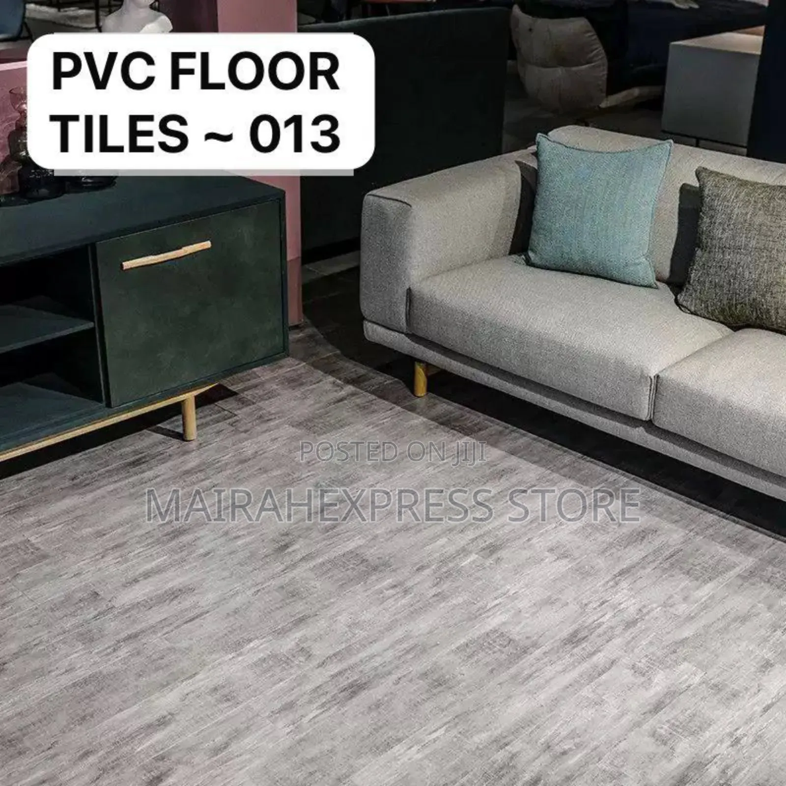 36pcs/Box Self Adhesive Wood Grain Waterproof PVC Floor Tile (T361)