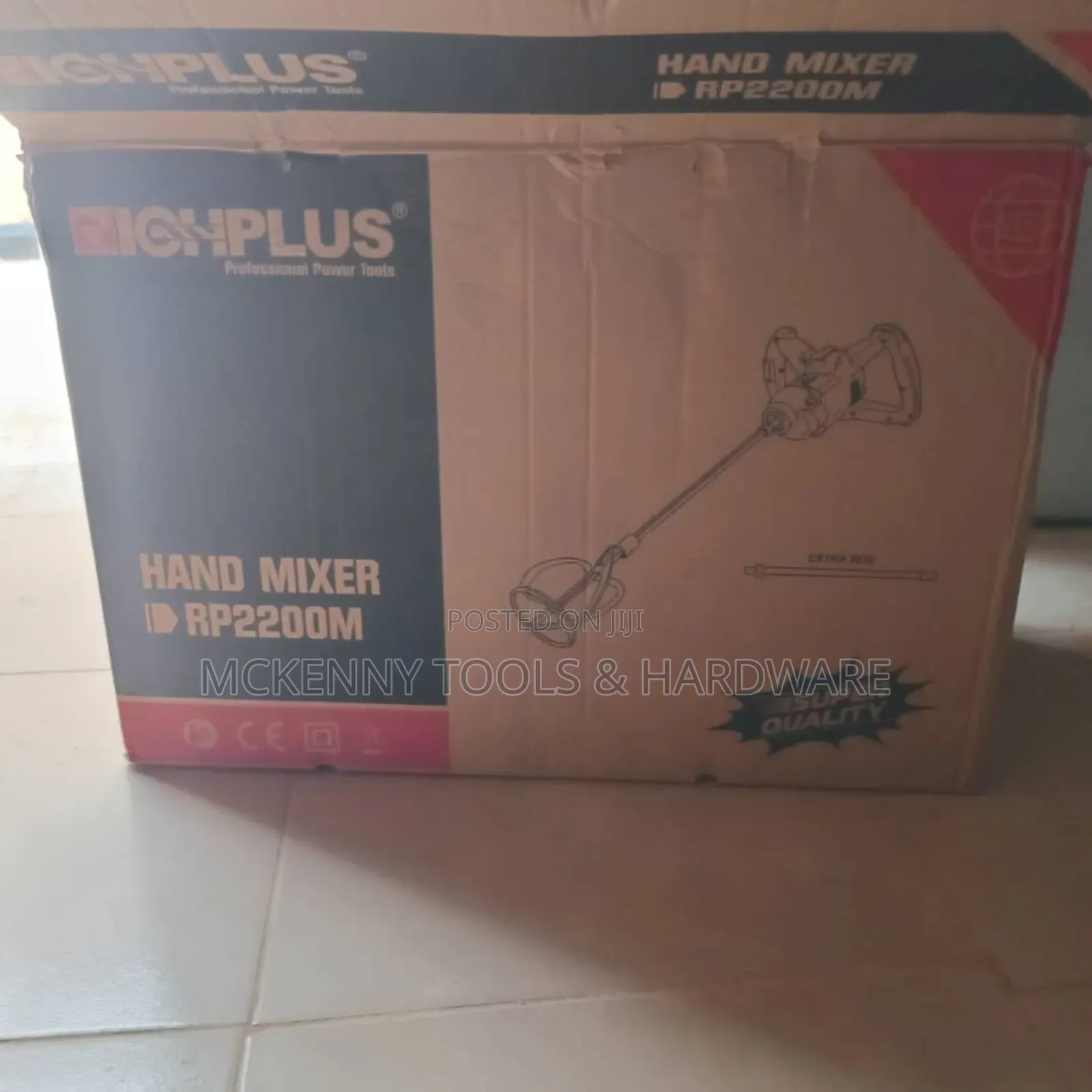 Richplus Rp2000m Concrete Mixer. It Is A Handheld Electric