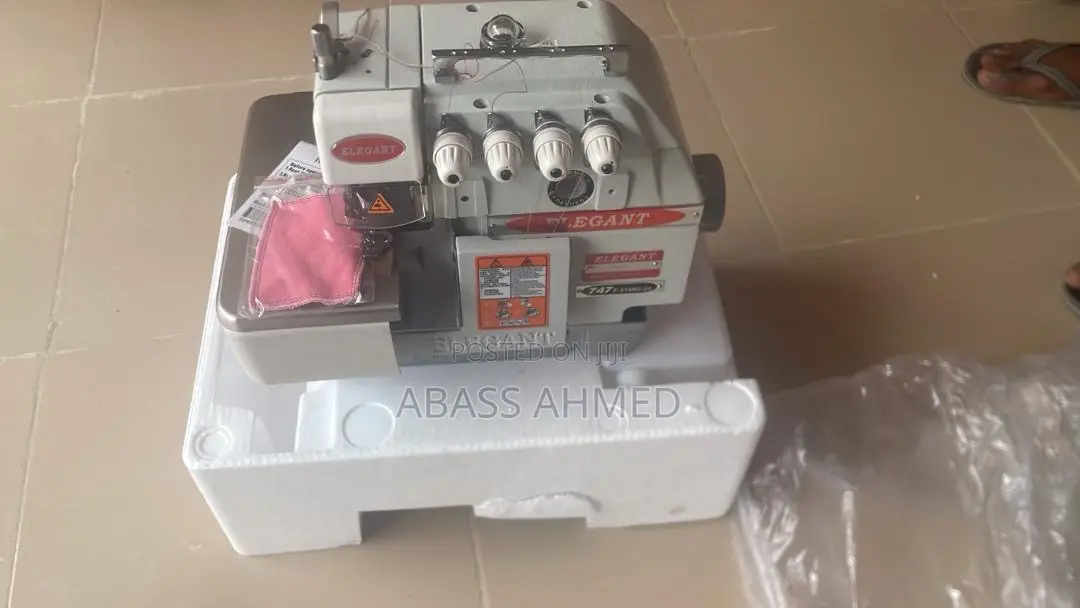 Elegant Industrial Overlock 3/4 Threads Sewing Machine