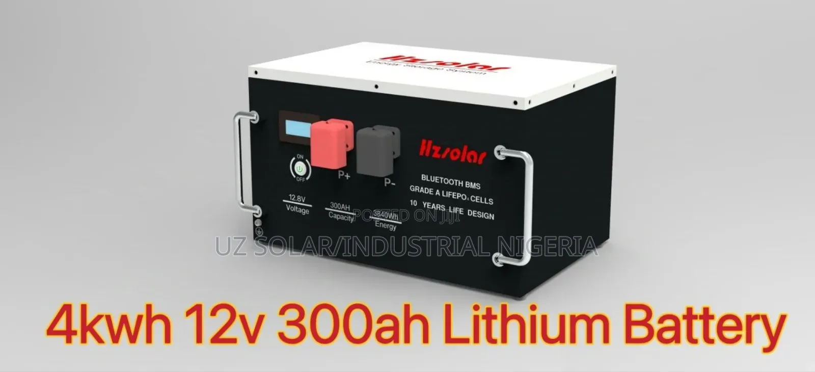 4kwh 12v Hz Solar Lithium Battery