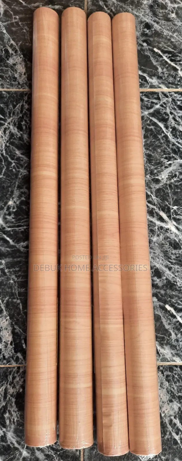 Brown Wooden Wallpaper Stickers