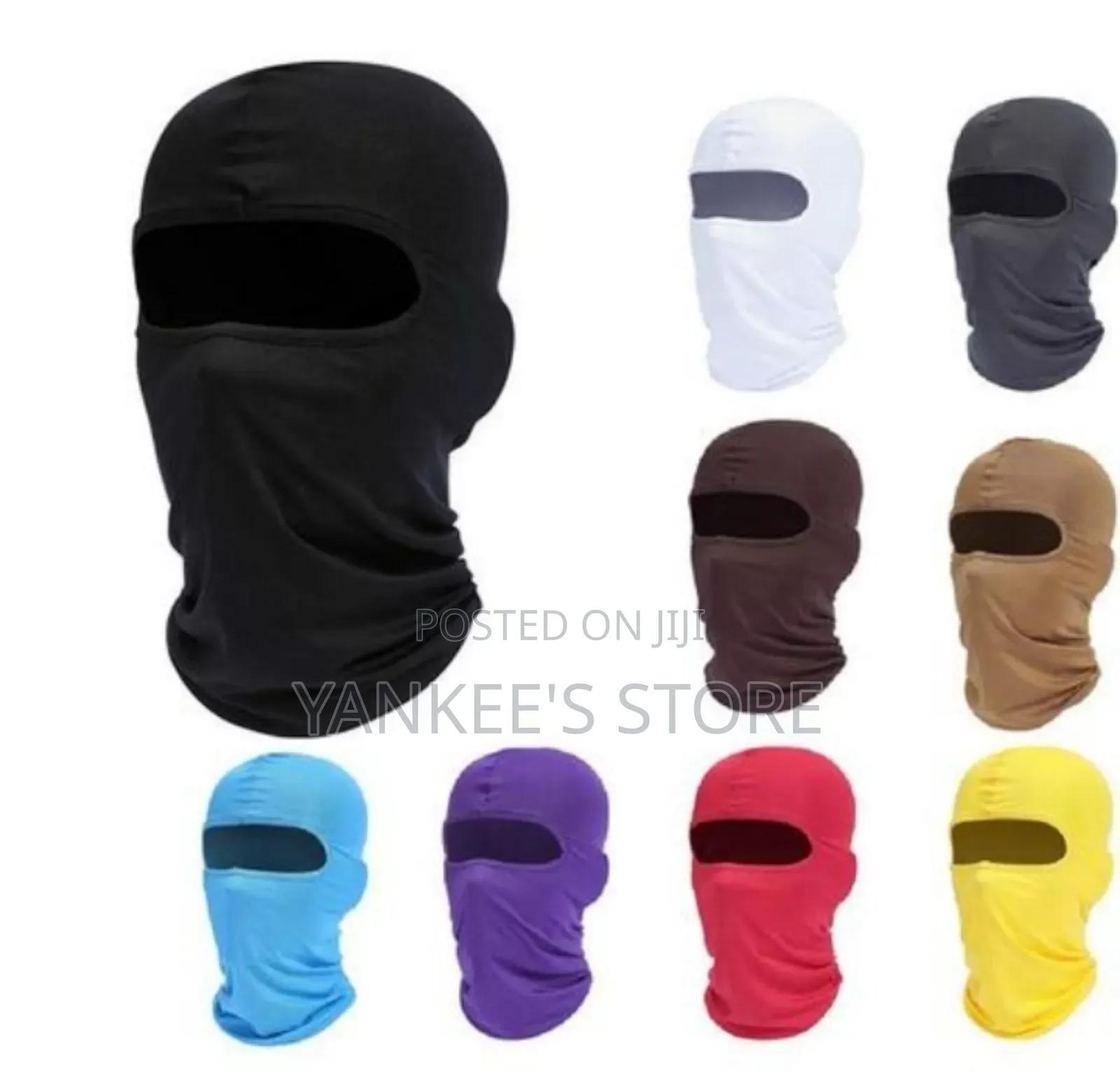 Original Unisex Plain Face Ski Mask