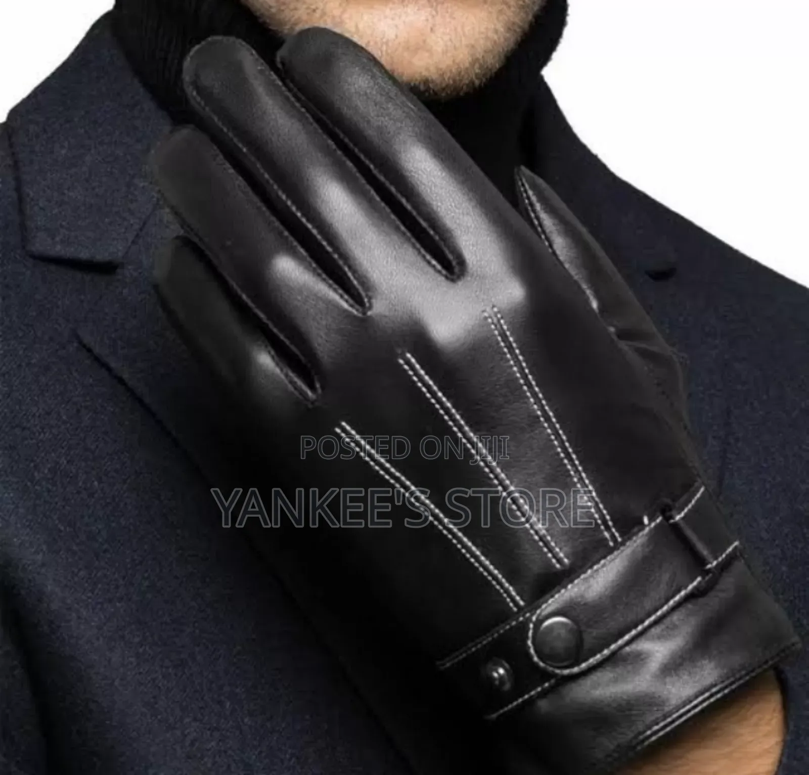Quality Men's Ski Leather Glove