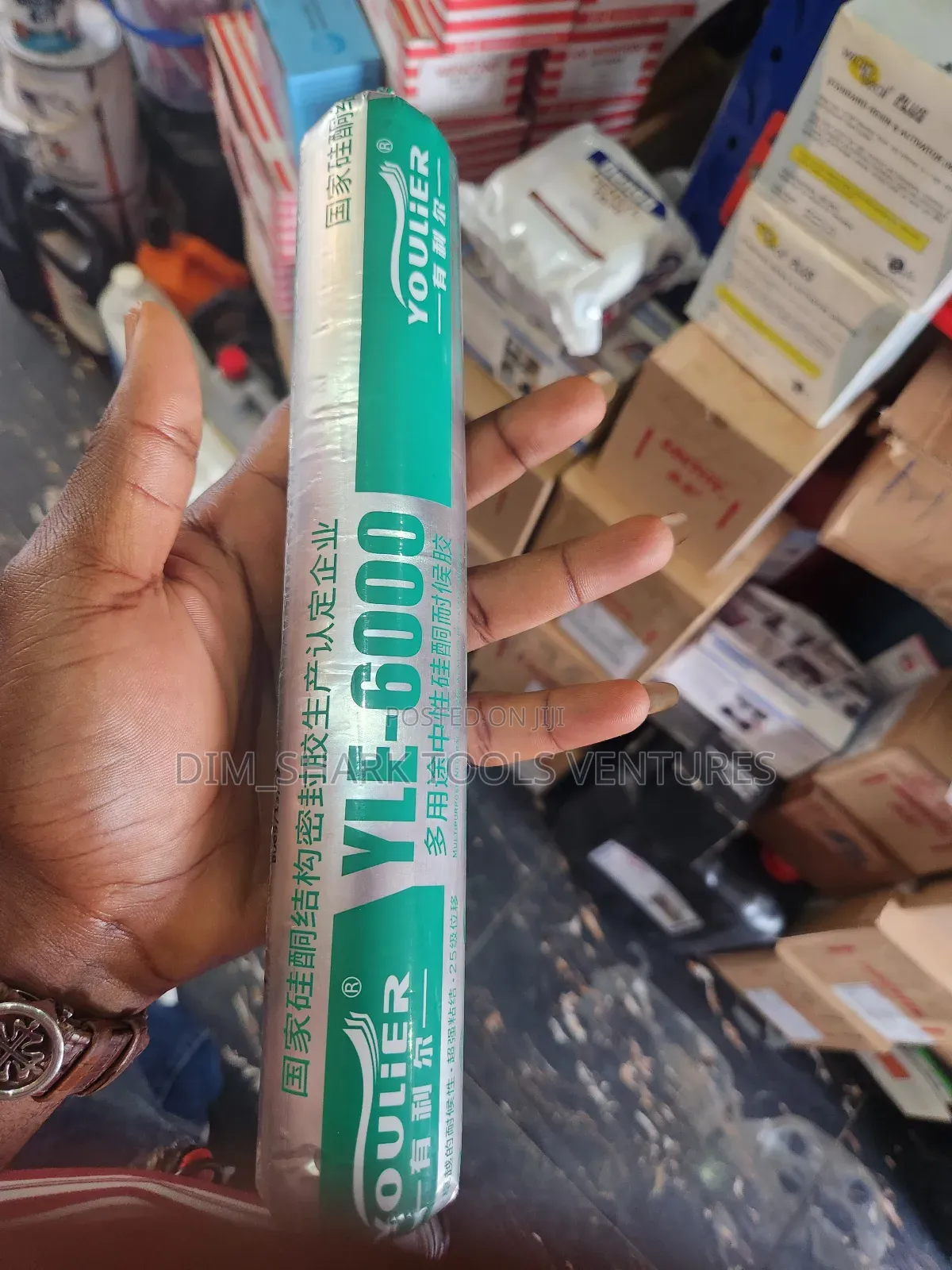 Tube of Youlier Yle-6000 Silicone Sealant