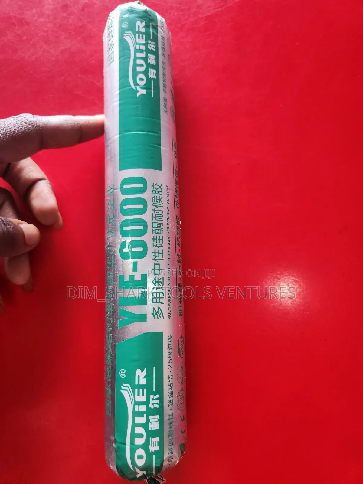 Tube of Youlier Yle-6000 Silicone Sealant