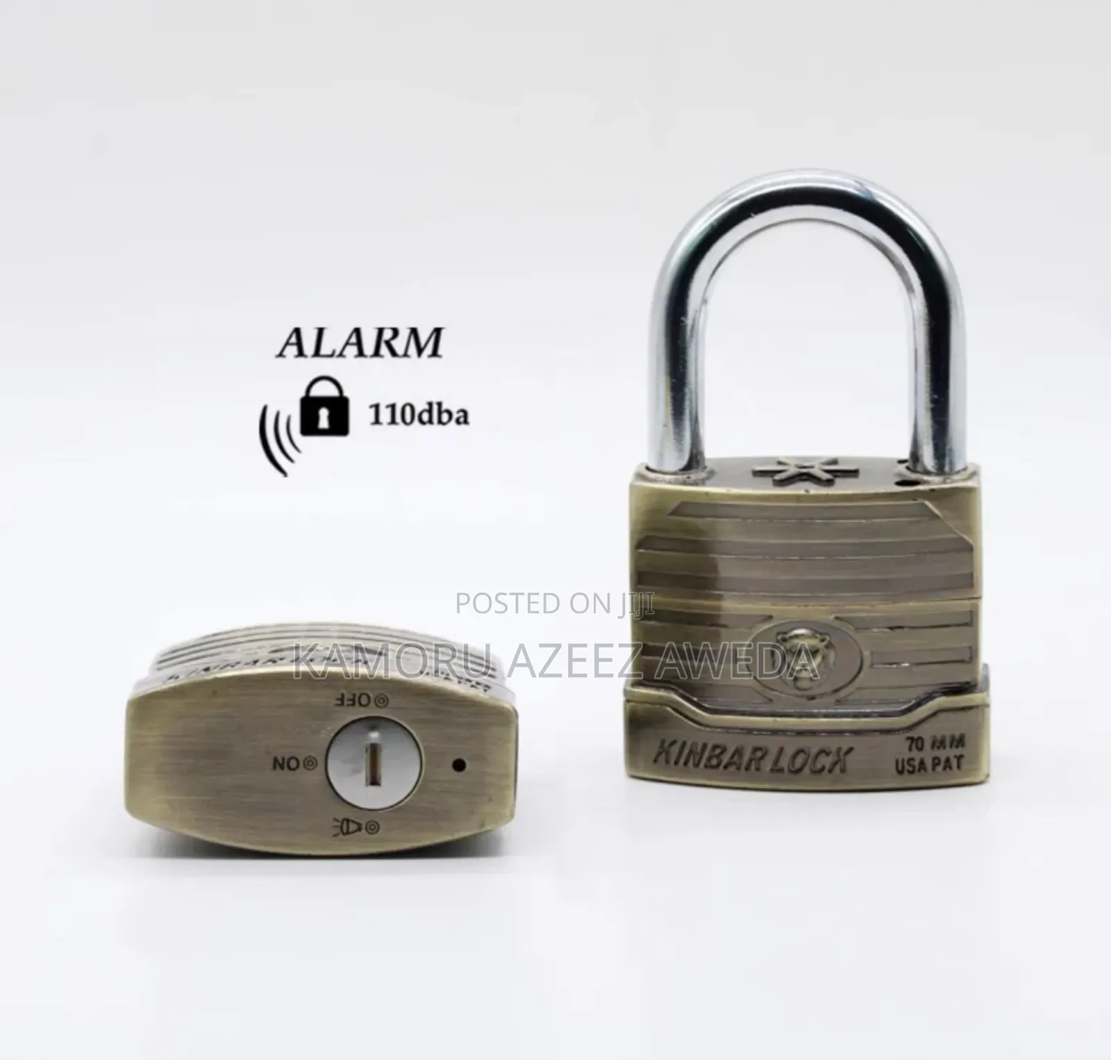 Kinbor Alarm Padlock Best Quality