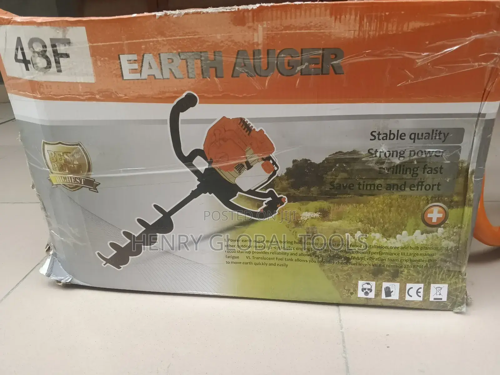 2stroke Earth Augar Machine