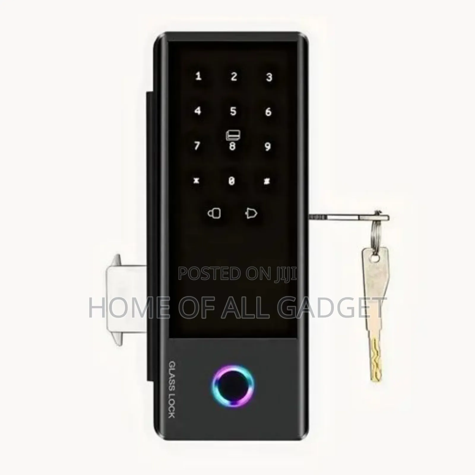 Smart Glass Door Locks,Perfiware Biometric Fingerprint