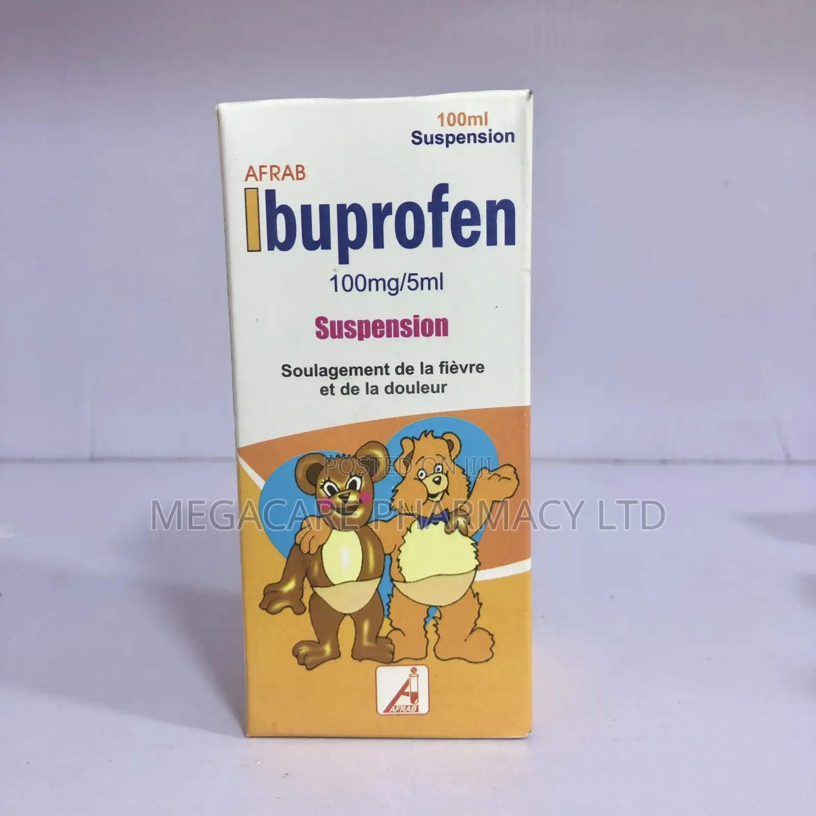 Afrab Ibuprofen Syrup 100mg