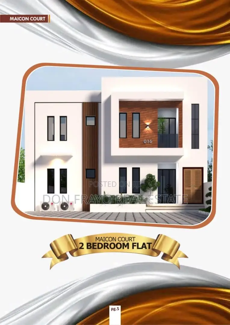 2 Beds Apt 3 Beds Duplex Selling in Mini Gated Estate Omolayo Akobo
