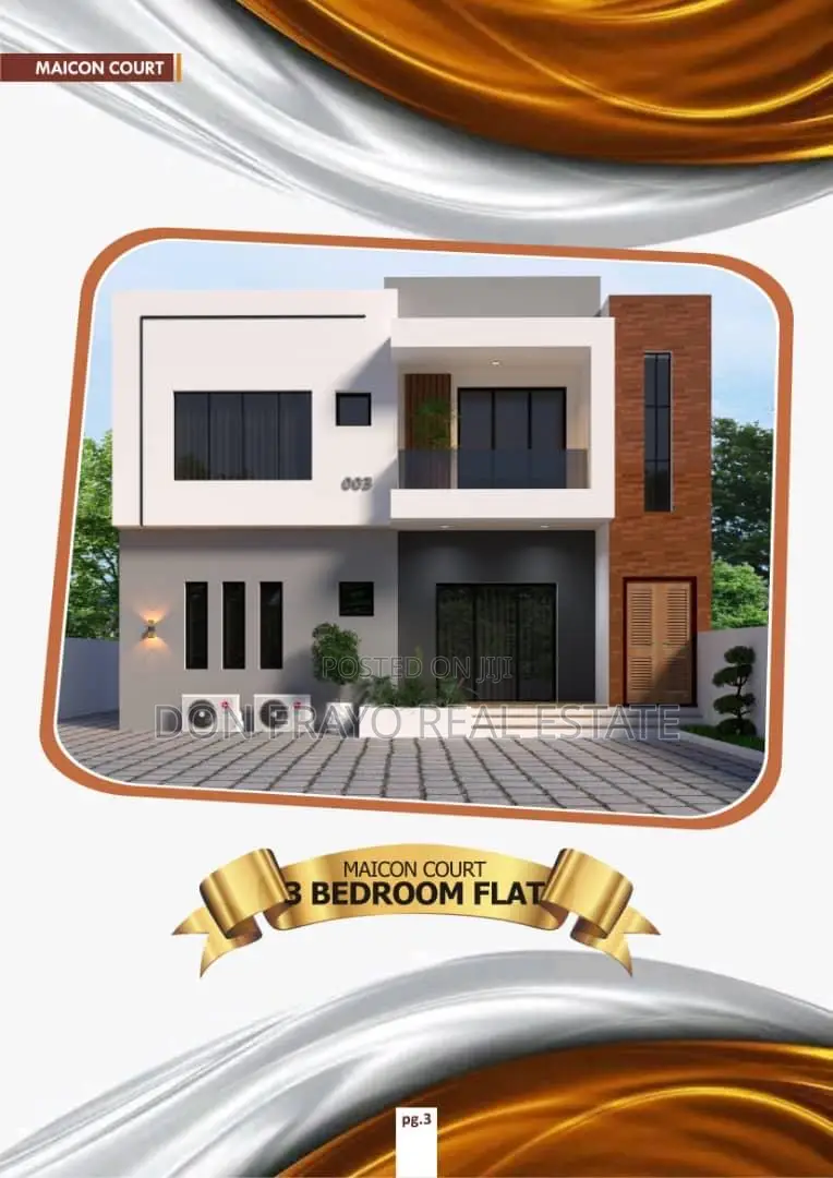2 Beds Apt 3 Beds Duplex Selling in Mini Gated Estate Omolayo Akobo