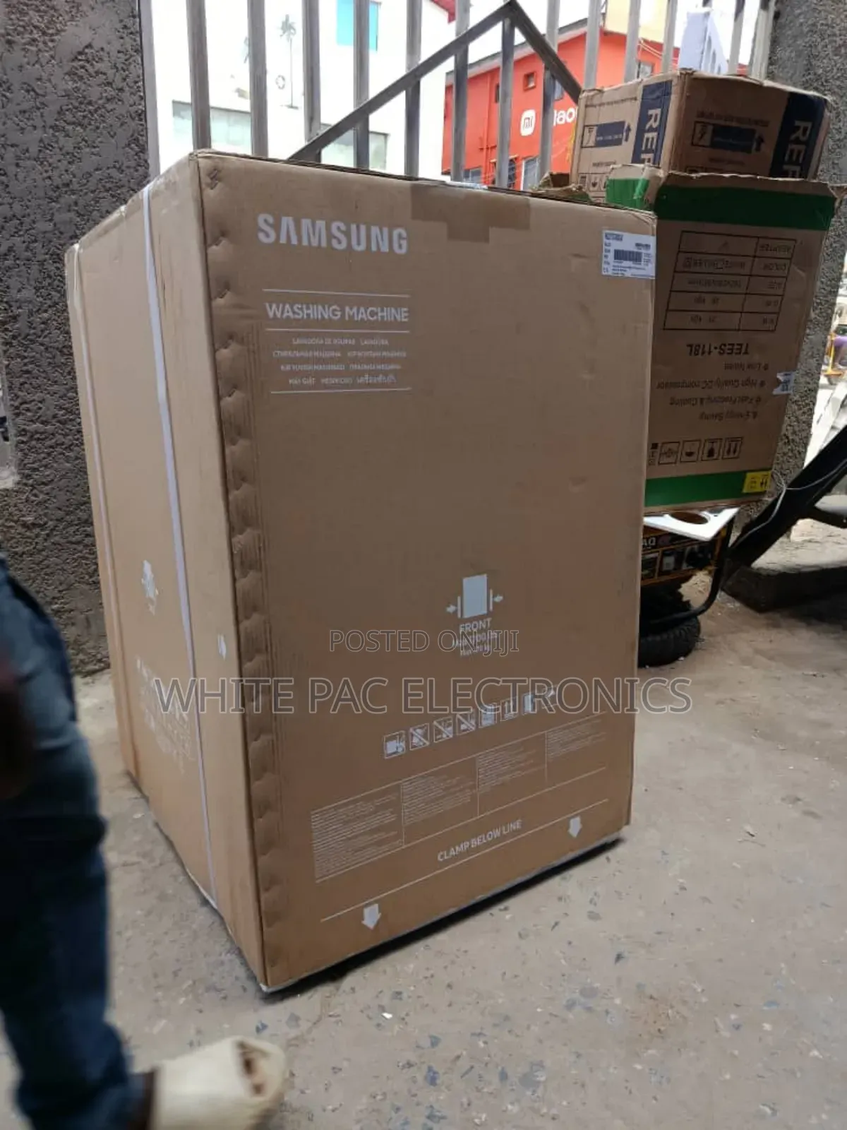 New Samsung Inverter Wash & Dry 21-kg Front Loader For Industry Use