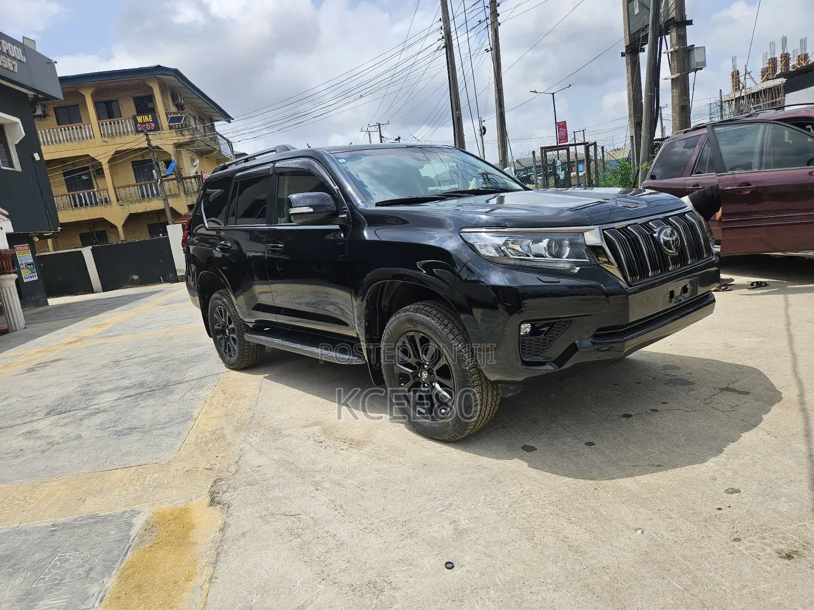 Toyota Land Cruiser Prado 2021 Black