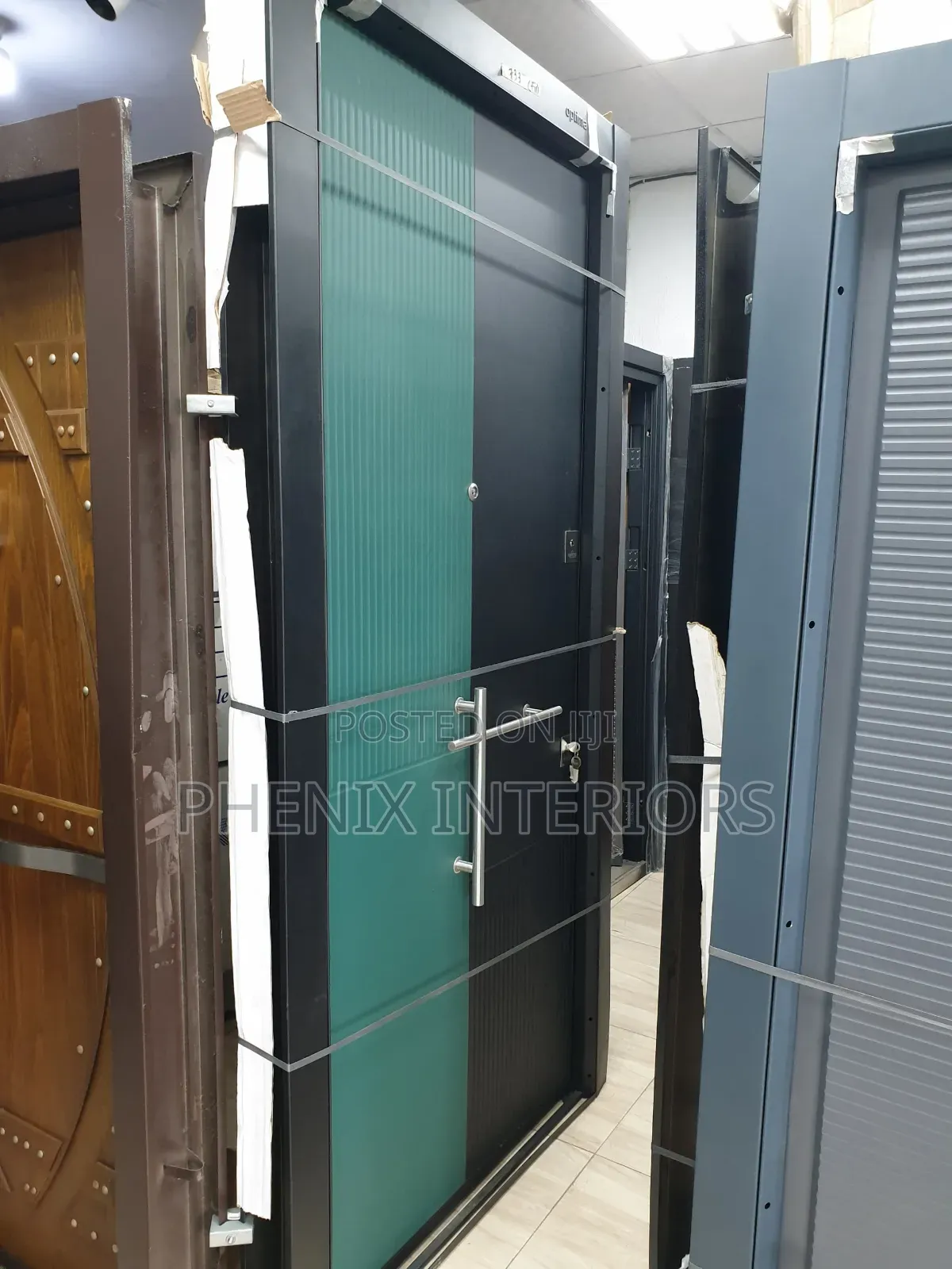 4ft × 7ft Modern Security Turkey Entrance Door