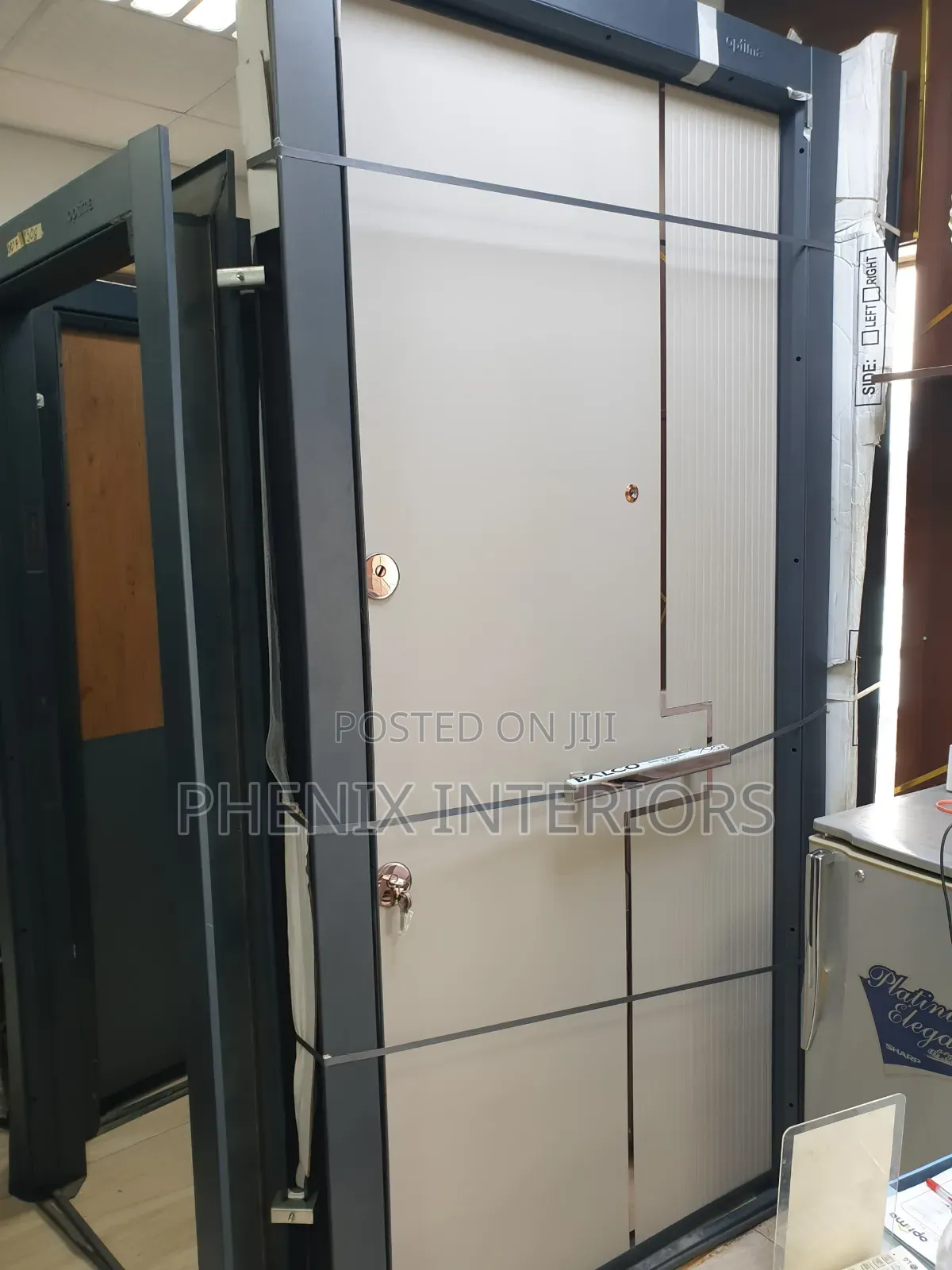 4ft × 7ft Modern Security Turkey Entrance Door