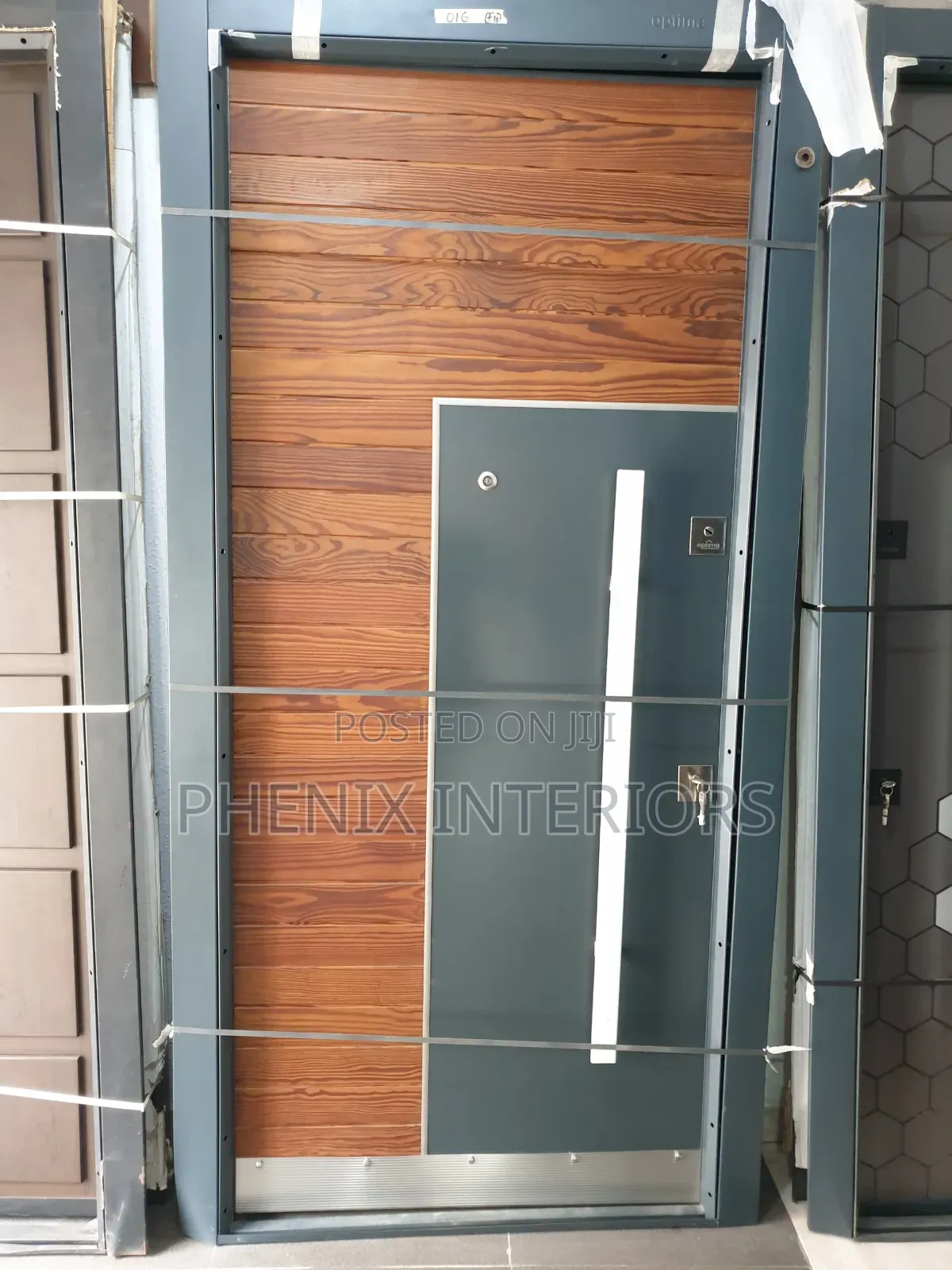4ft × 7ft Modern Security Turkey Entrance Door