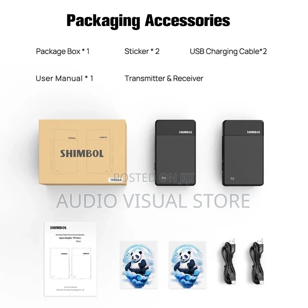 Shimbol Tp Max 1000ft Wireless Hdmi Transmitter and Receiver Su