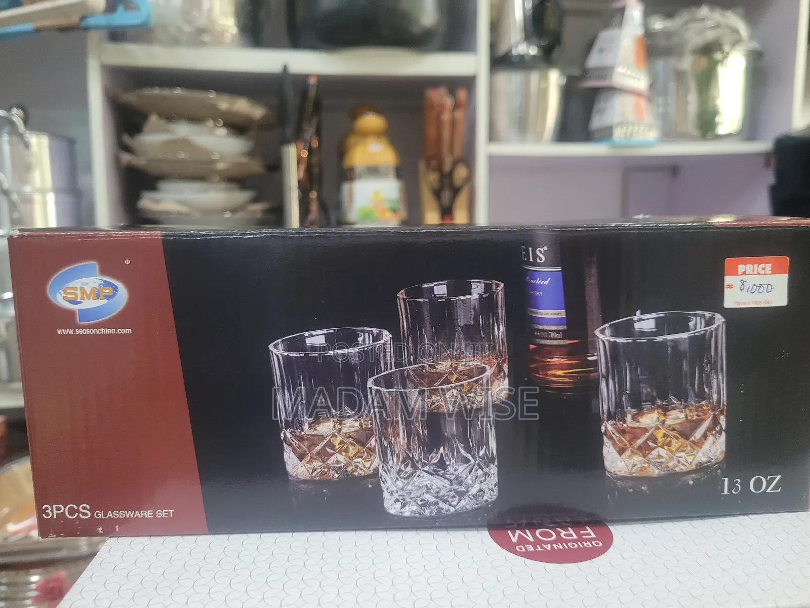 Whiskey Glassware Set