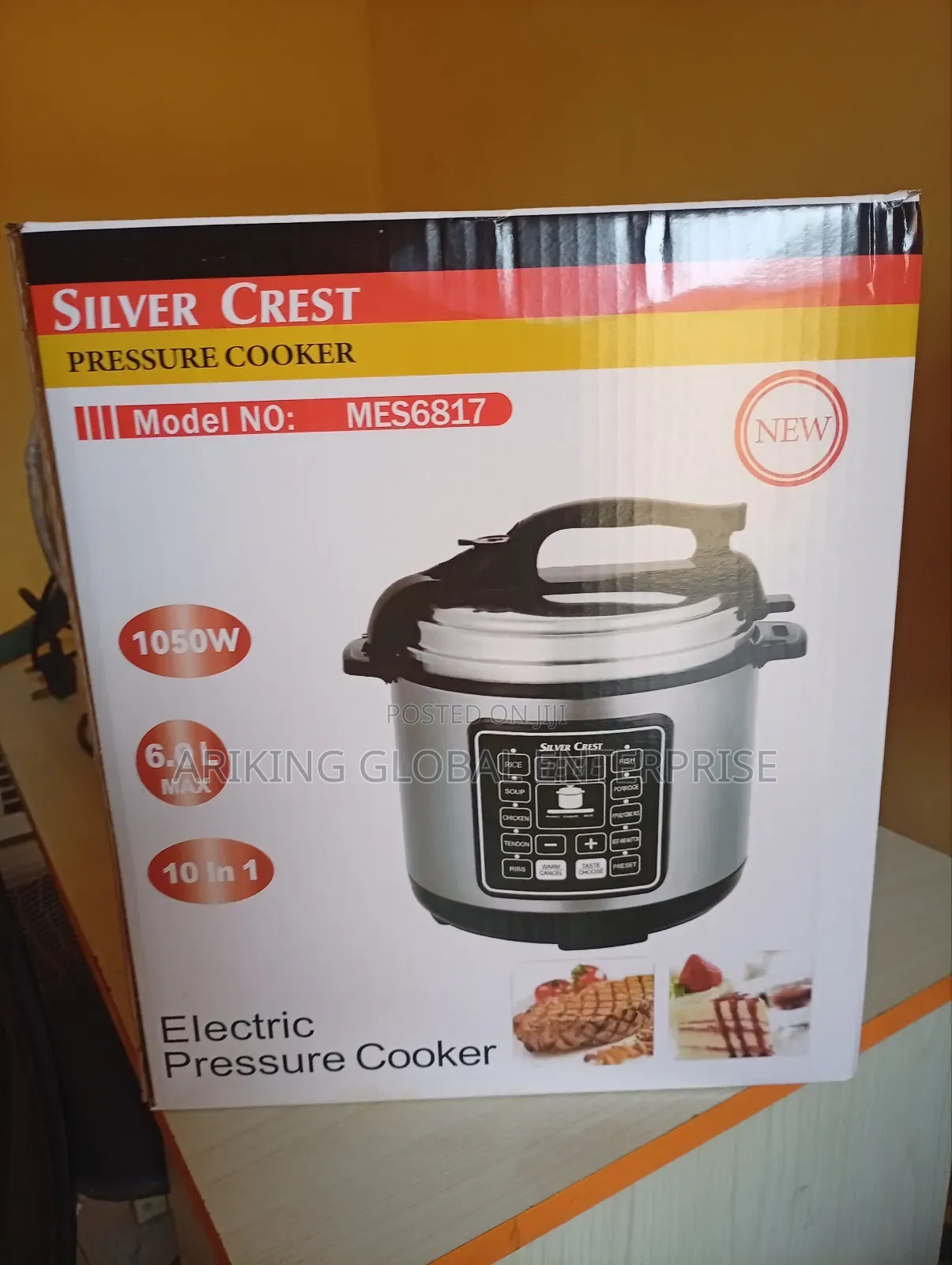Brand New Silver Crest Electric Pressure Cooker