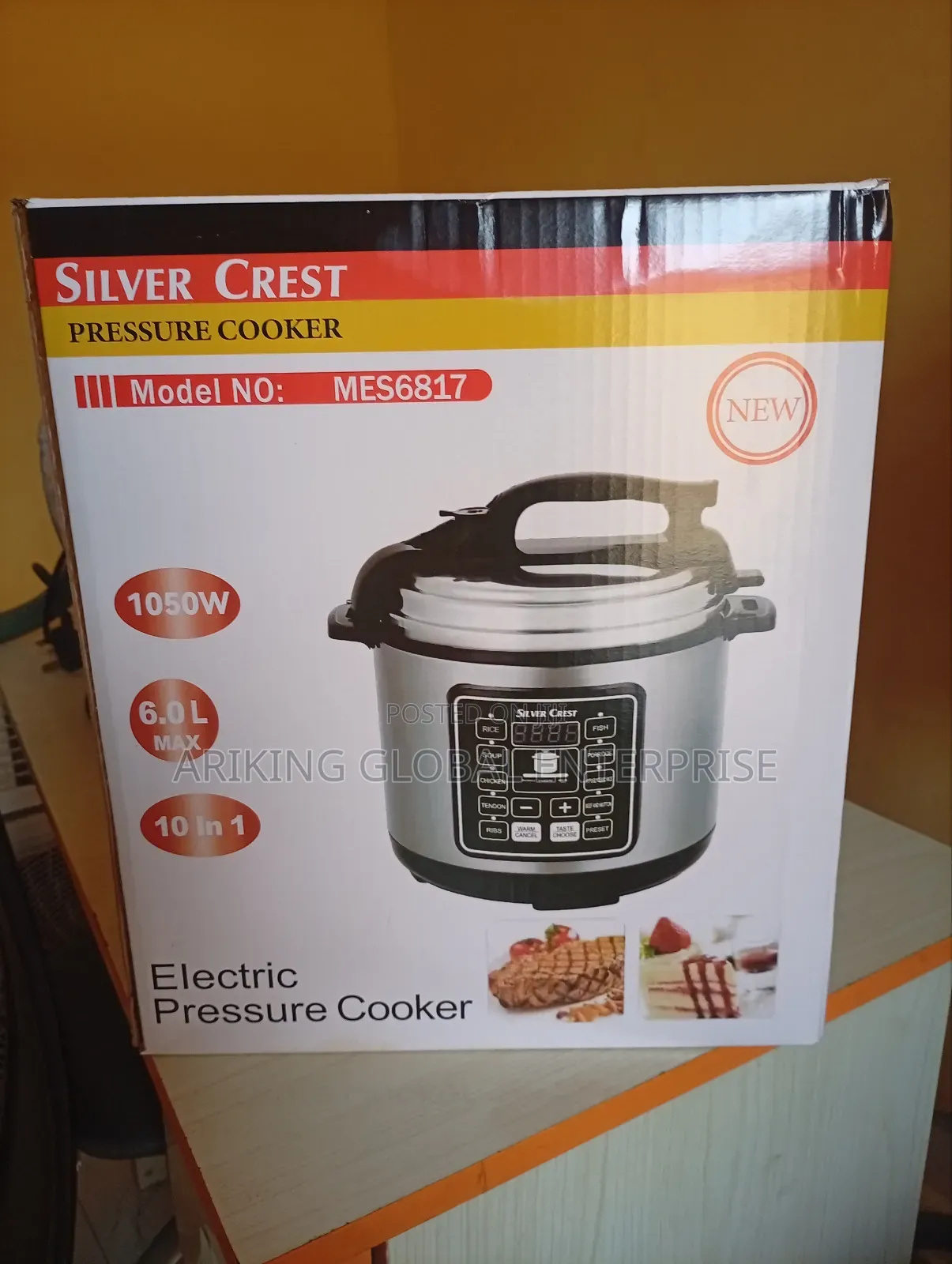 Brand New Silver Crest Electric Pressure Cooker