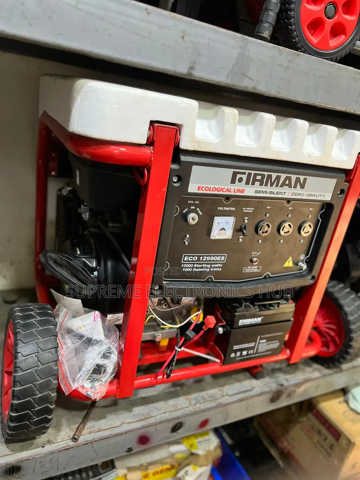 Brand New and Original Firman Model Eco12990es 10kva Capacity Copper ✓